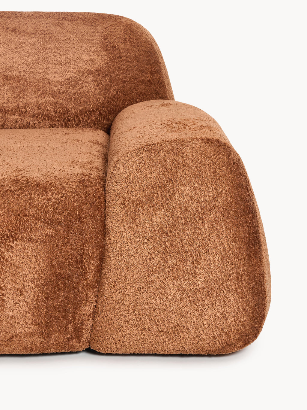Wolke Modular Teddy Bouclé Chaise (3-seater)