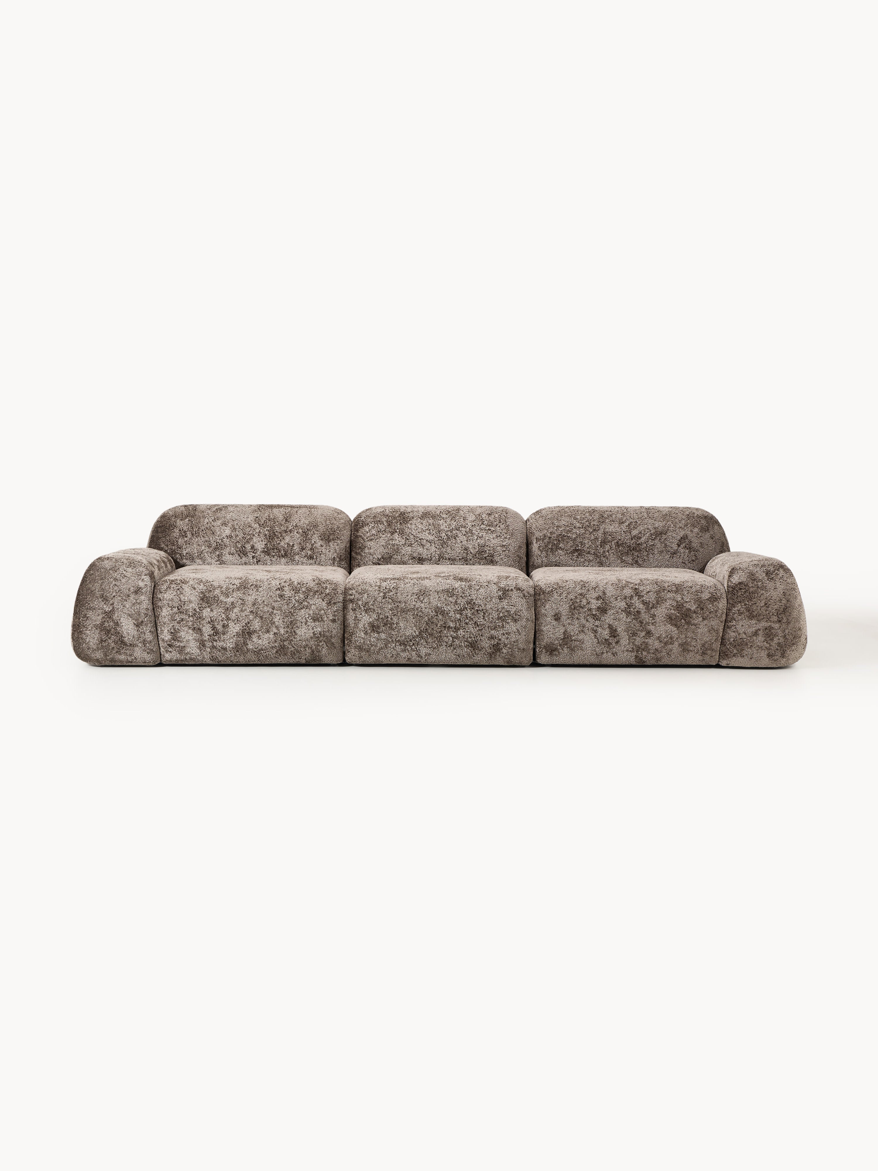 Wolke Modular Teddy Bouclé Sofa (4-seater)