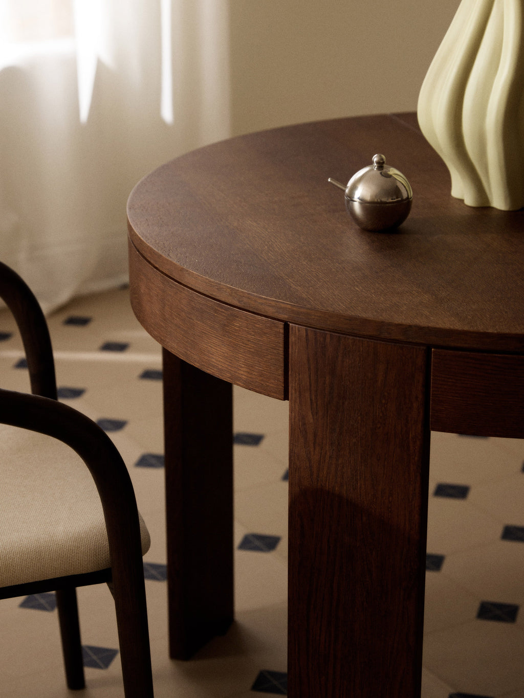 Samos Extendable Dining Table, 100 - 140 x 75 cm
