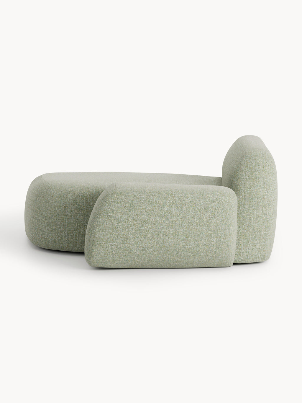 Wolke Bouclé Chaise Corner Module