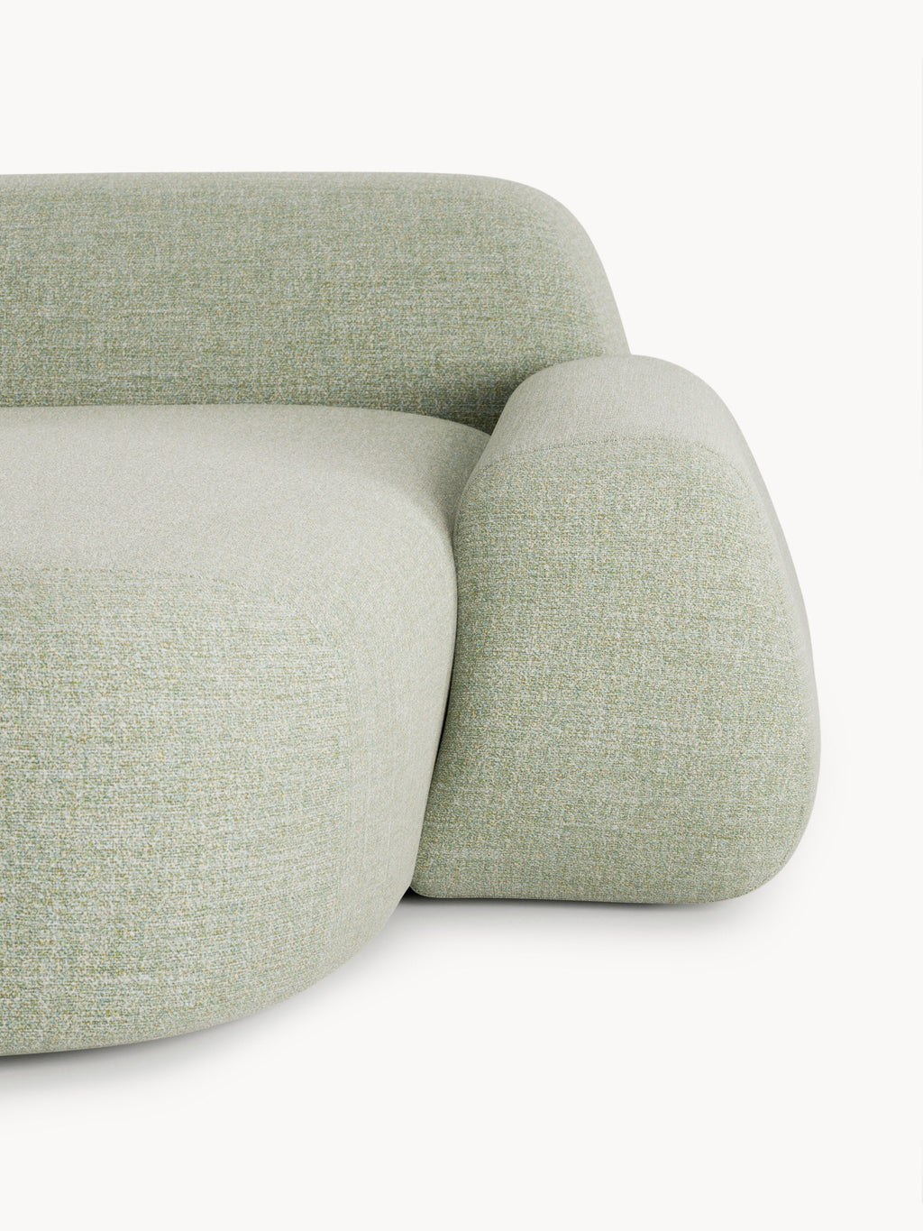Wolke Bouclé Chaise Corner Module