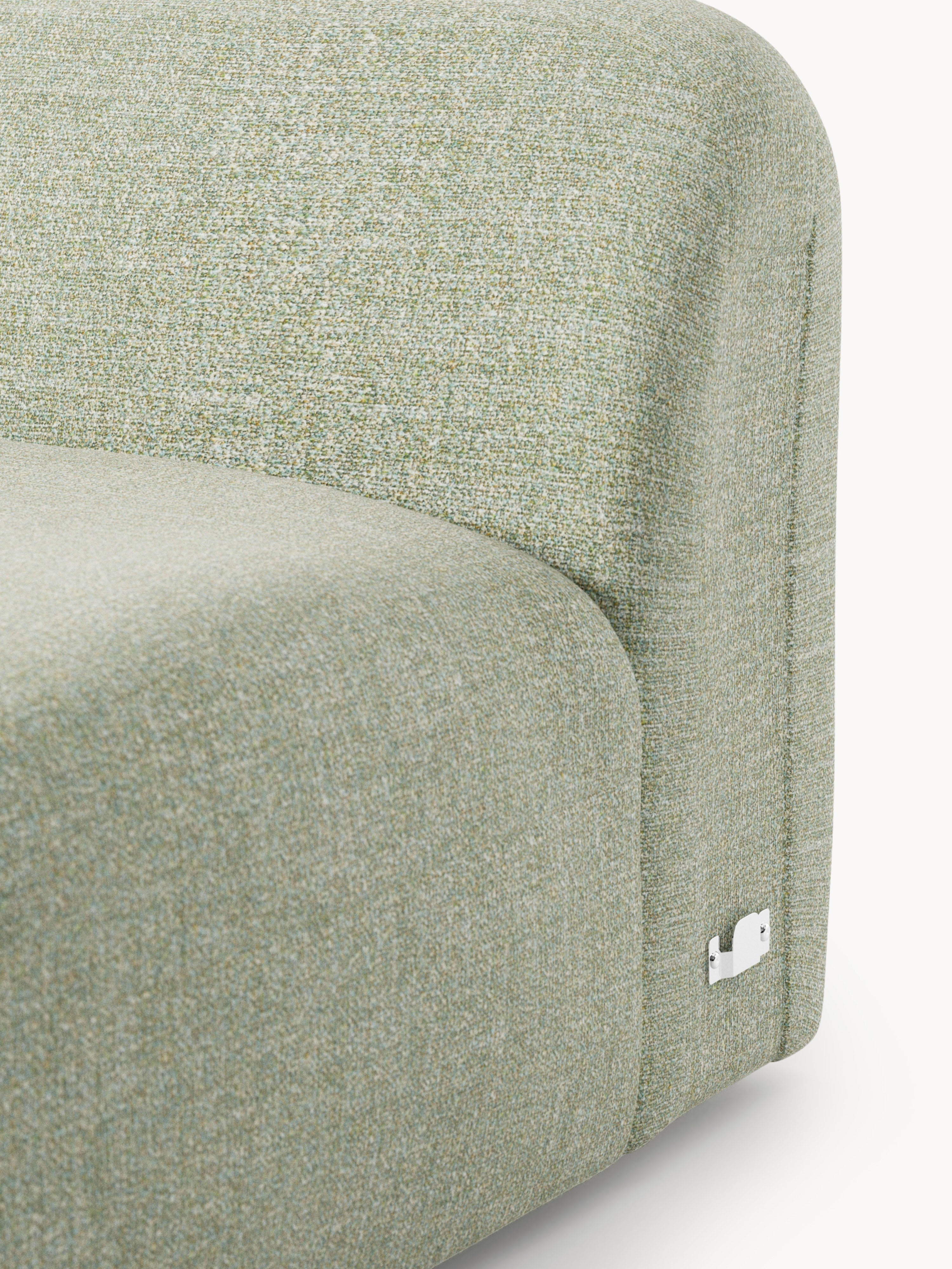 Wolke Bouclé Chaise Corner Module