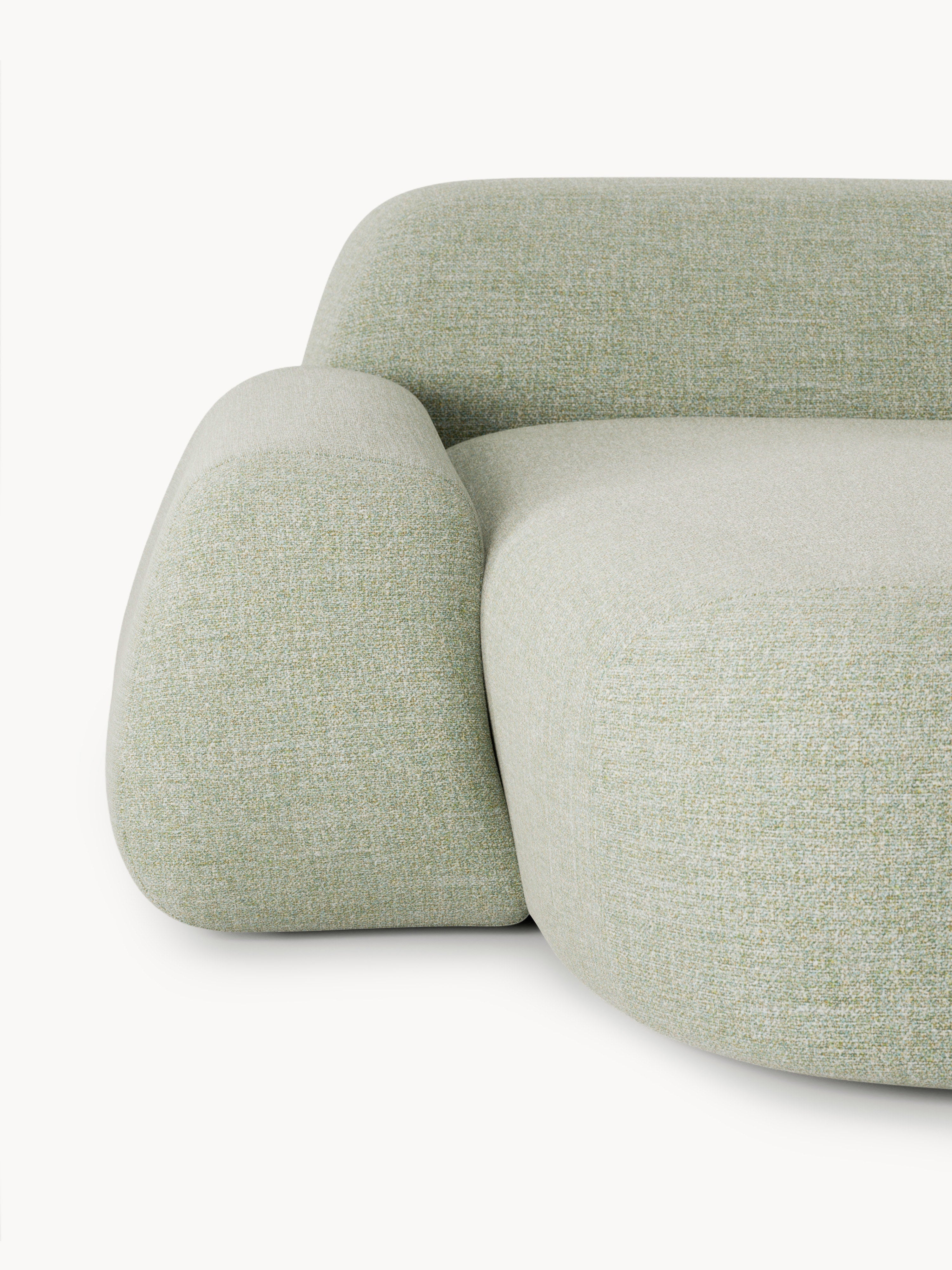 Wolke Bouclé Chaise Corner Module