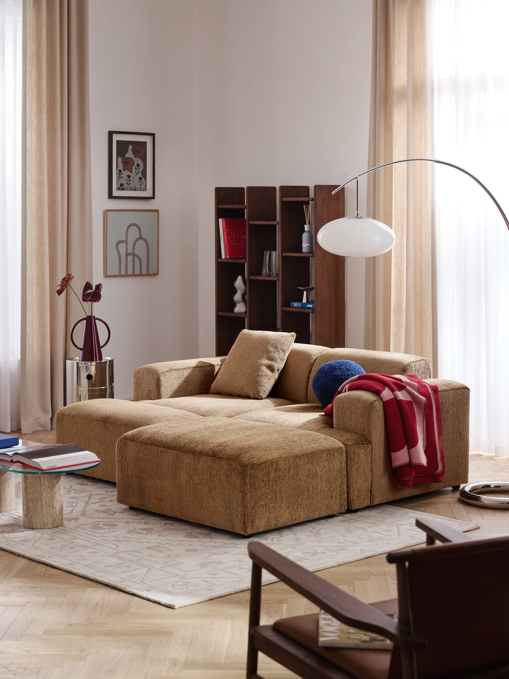 Melva Ottoman, W 99 x D 42 cm
