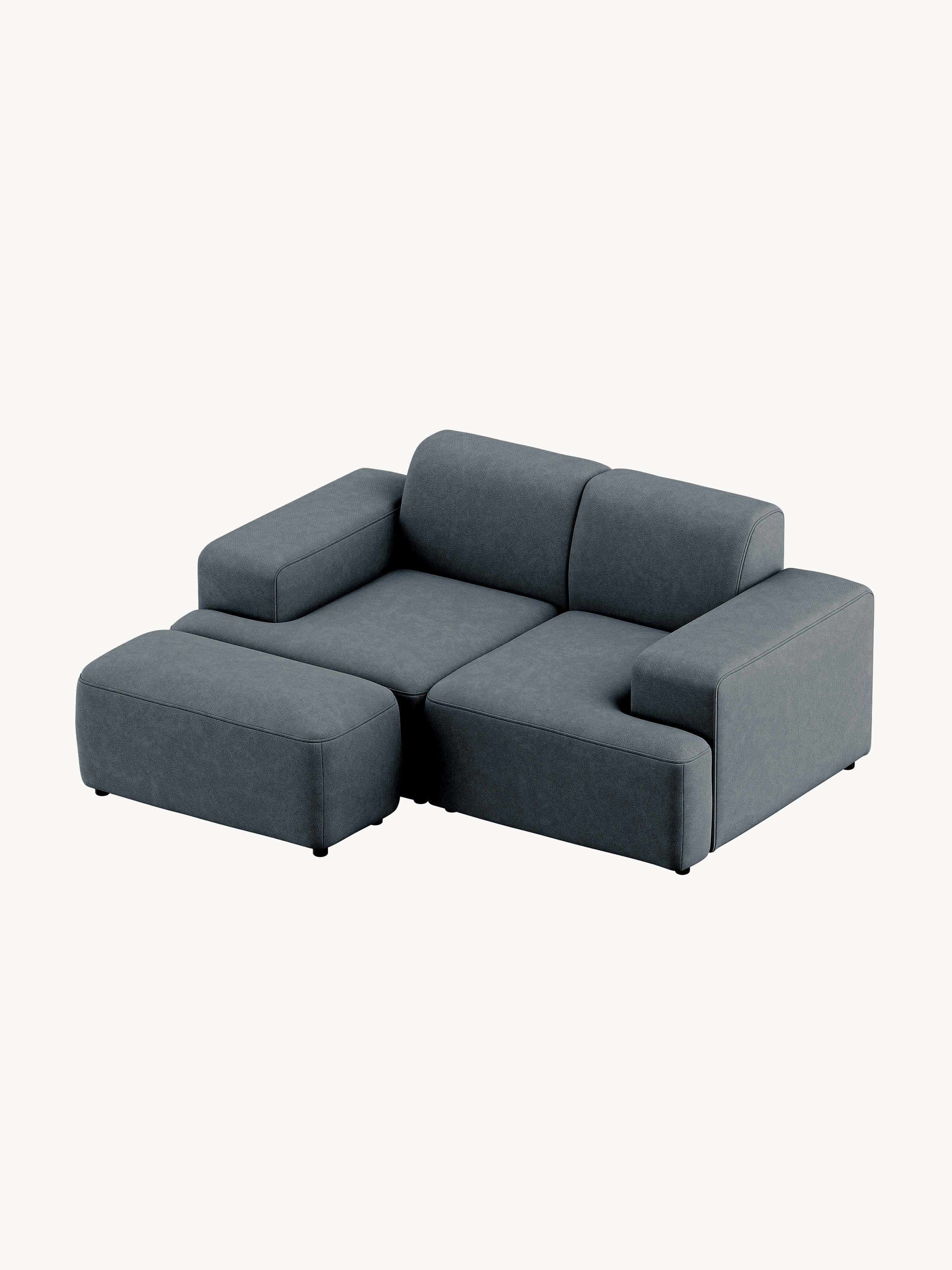 Melva Ottoman, W 99 x D 42 cm