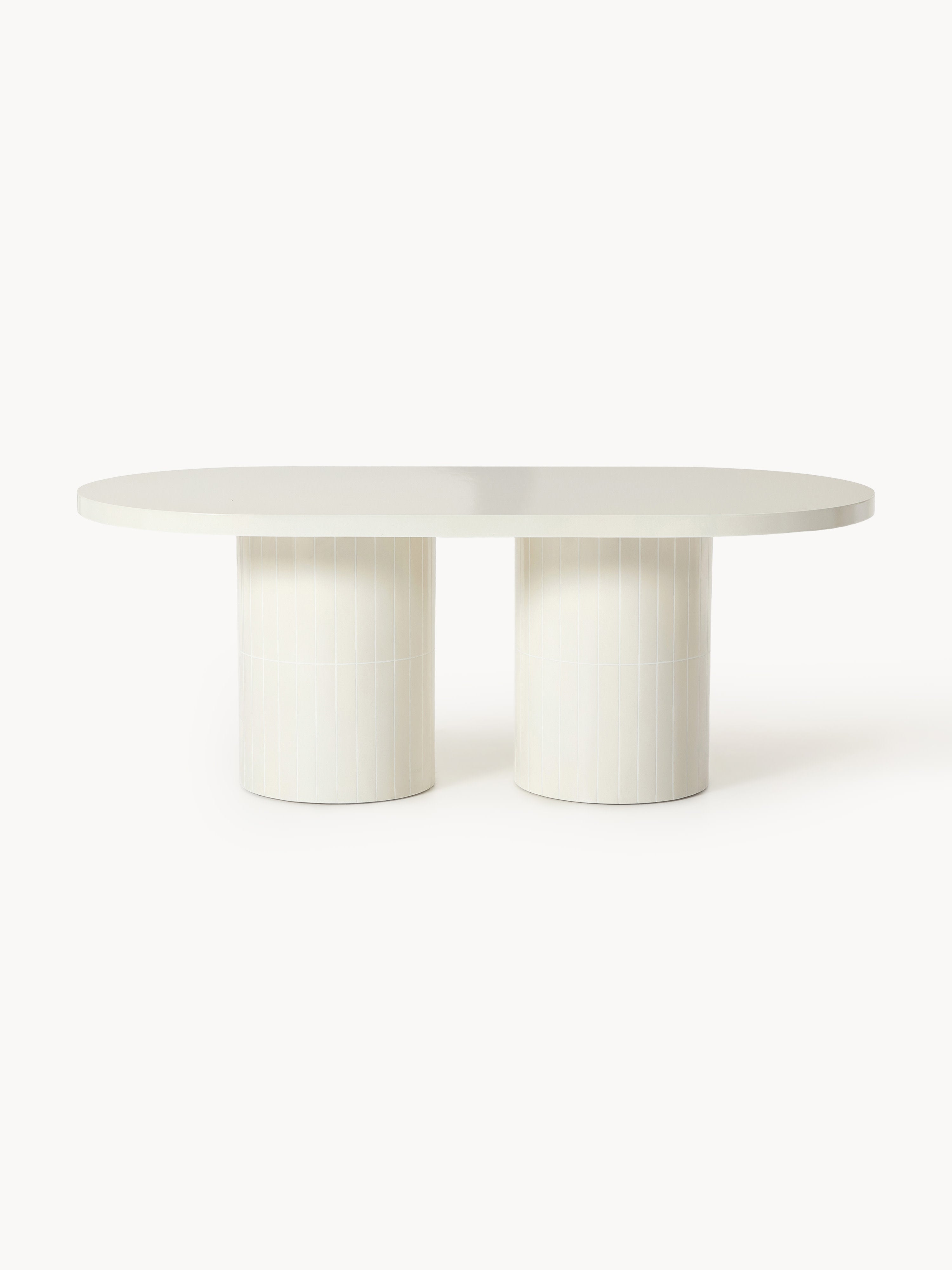 Saya Oval Garden Table, 200 x 100 cm