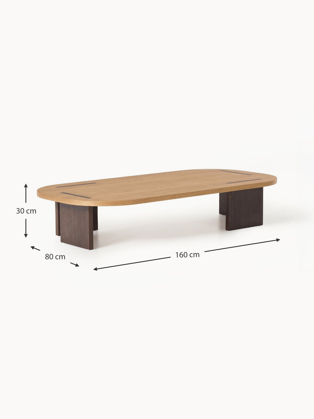 Fernanda XL Wooden Coffee Table