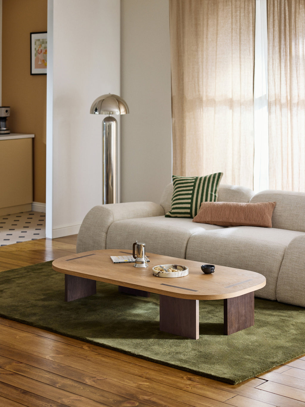 Fernanda XL Wooden Coffee Table