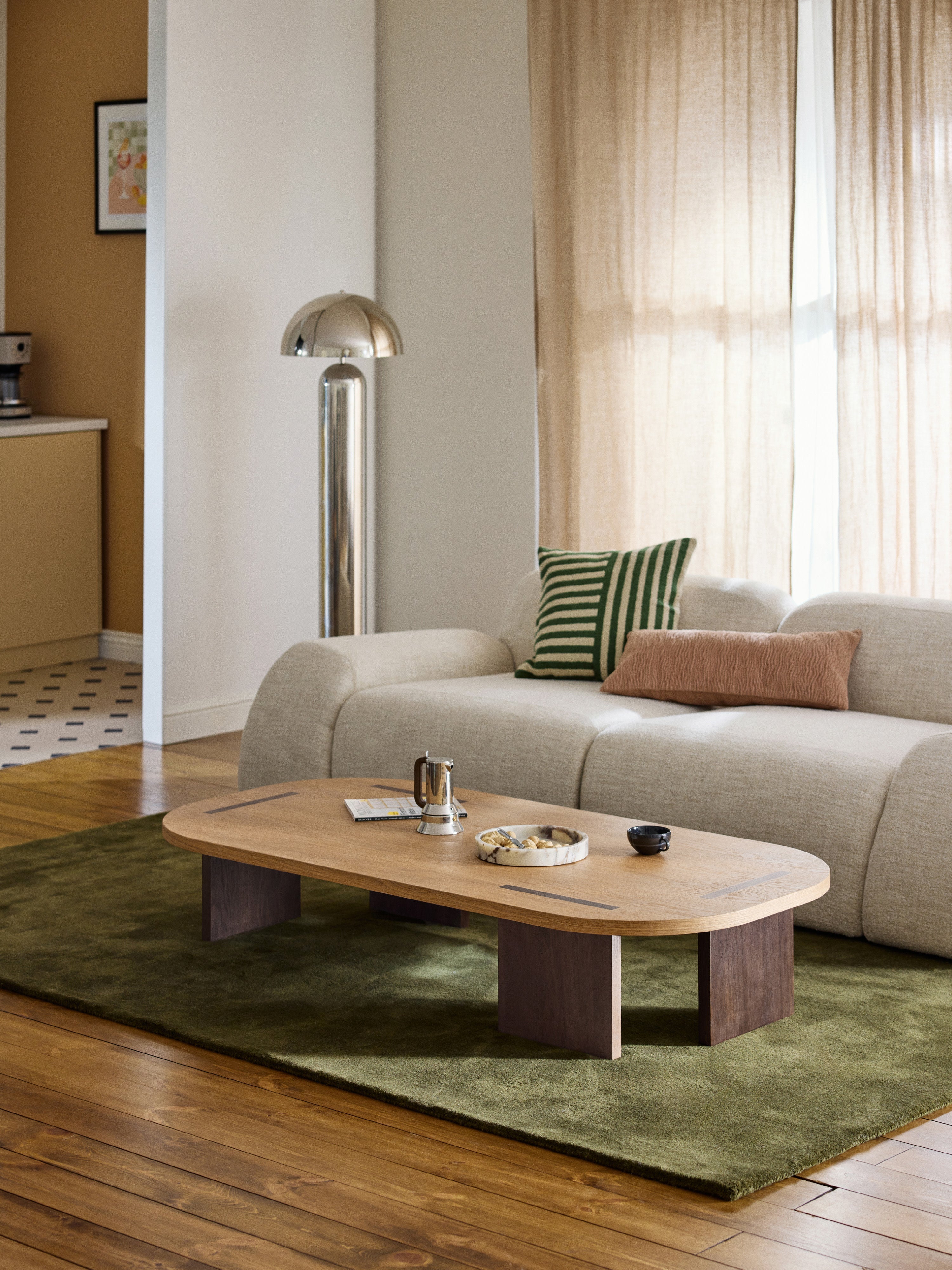 Fernanda XL Wooden Coffee Table