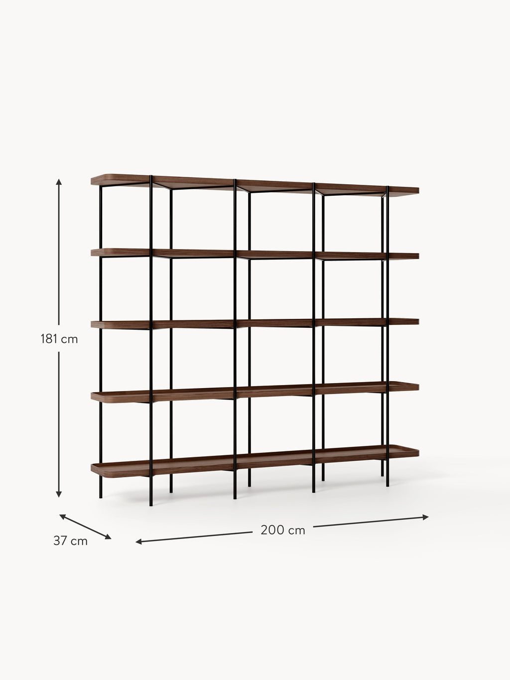 Renee Large Wooden Shelving Unit