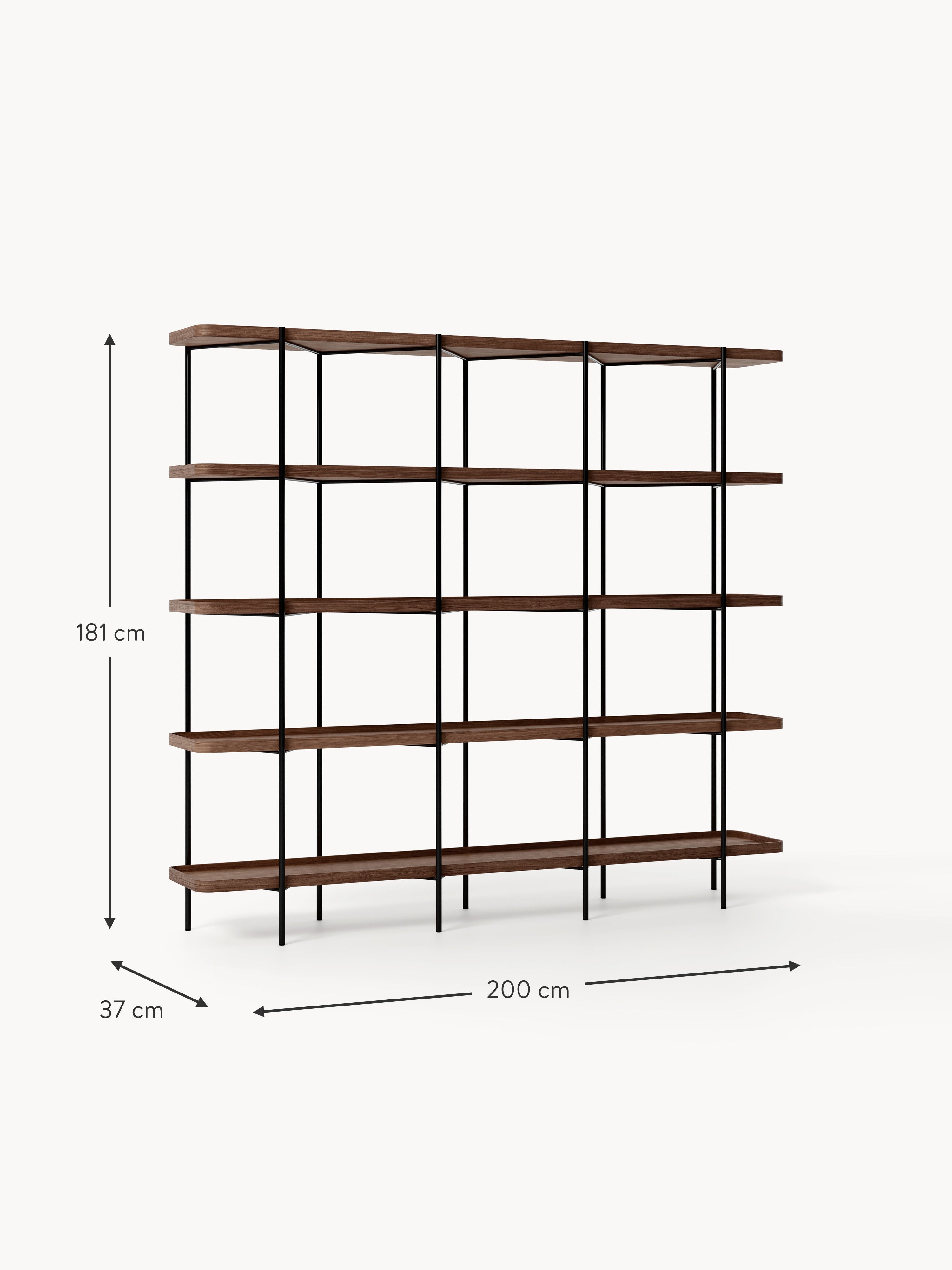 Renee Large Wooden Shelving Unit