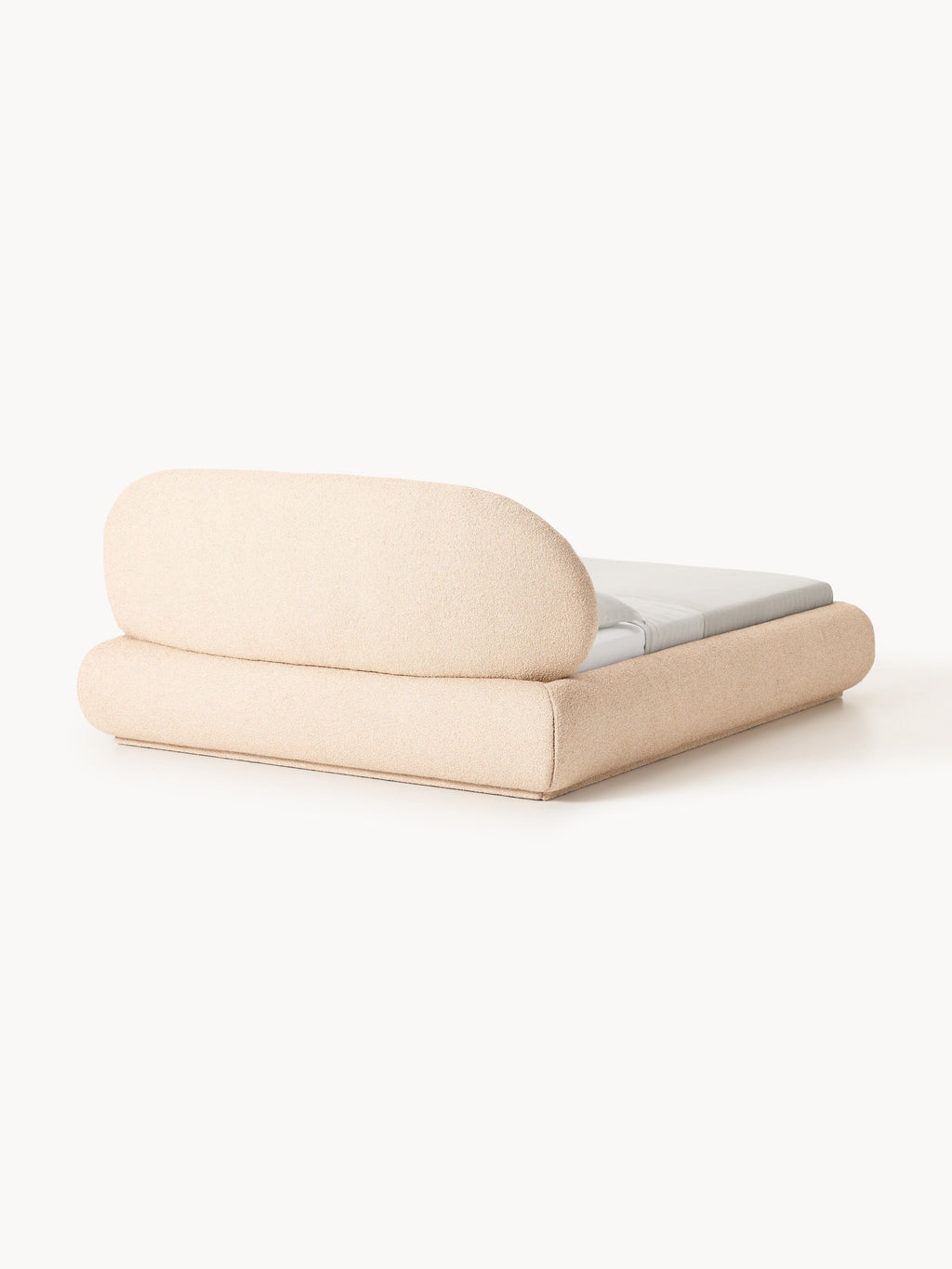 Alba Upholstered Bouclé Bed