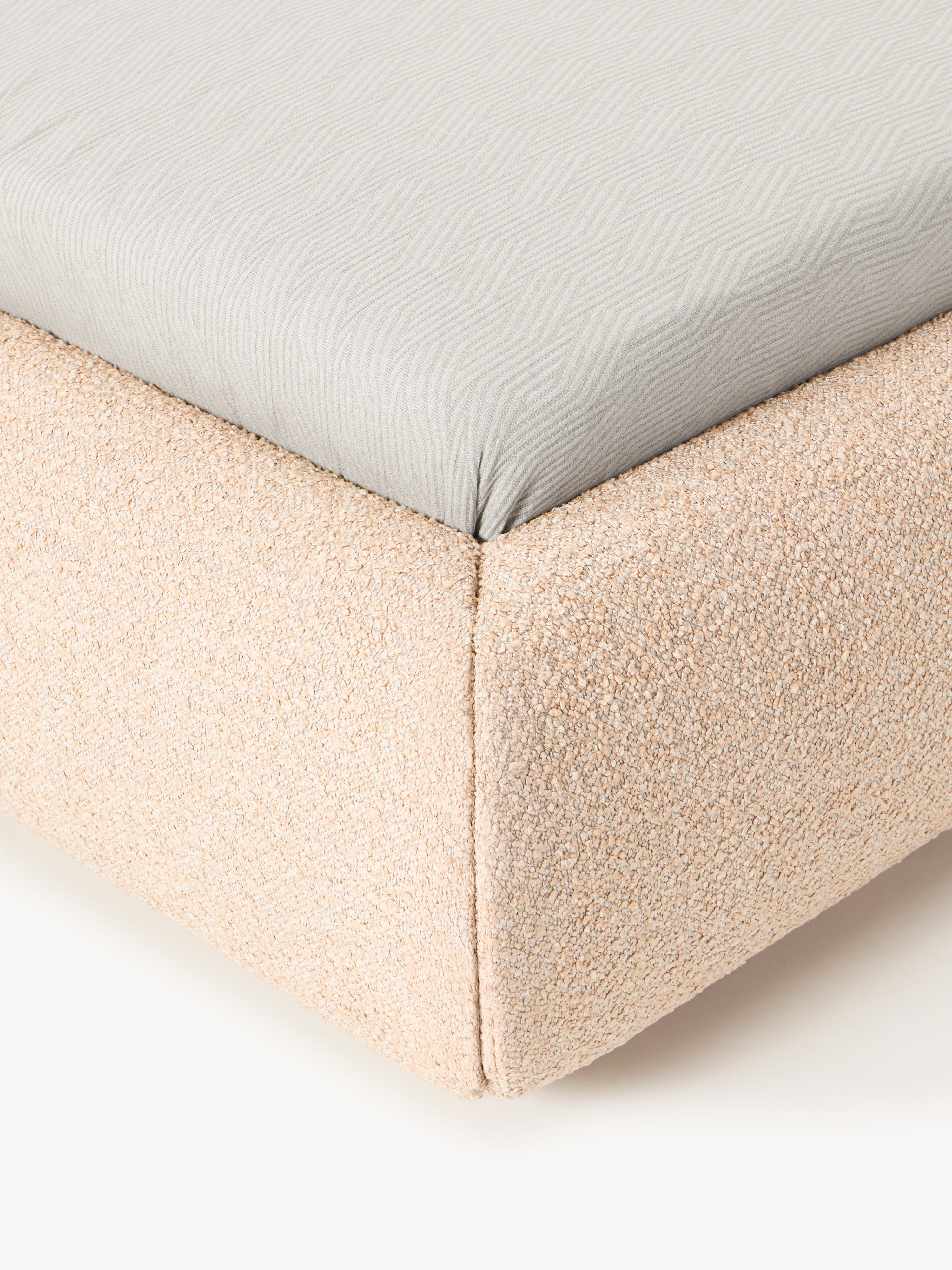 Alba Upholstered Bouclé Bed