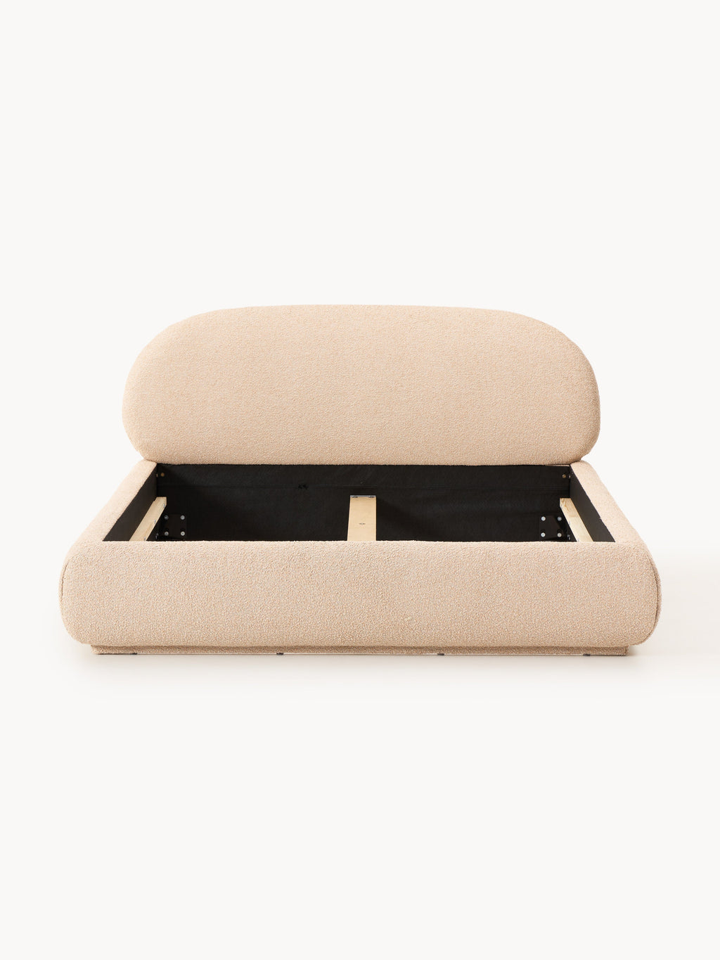 Alba Upholstered Bouclé Bed