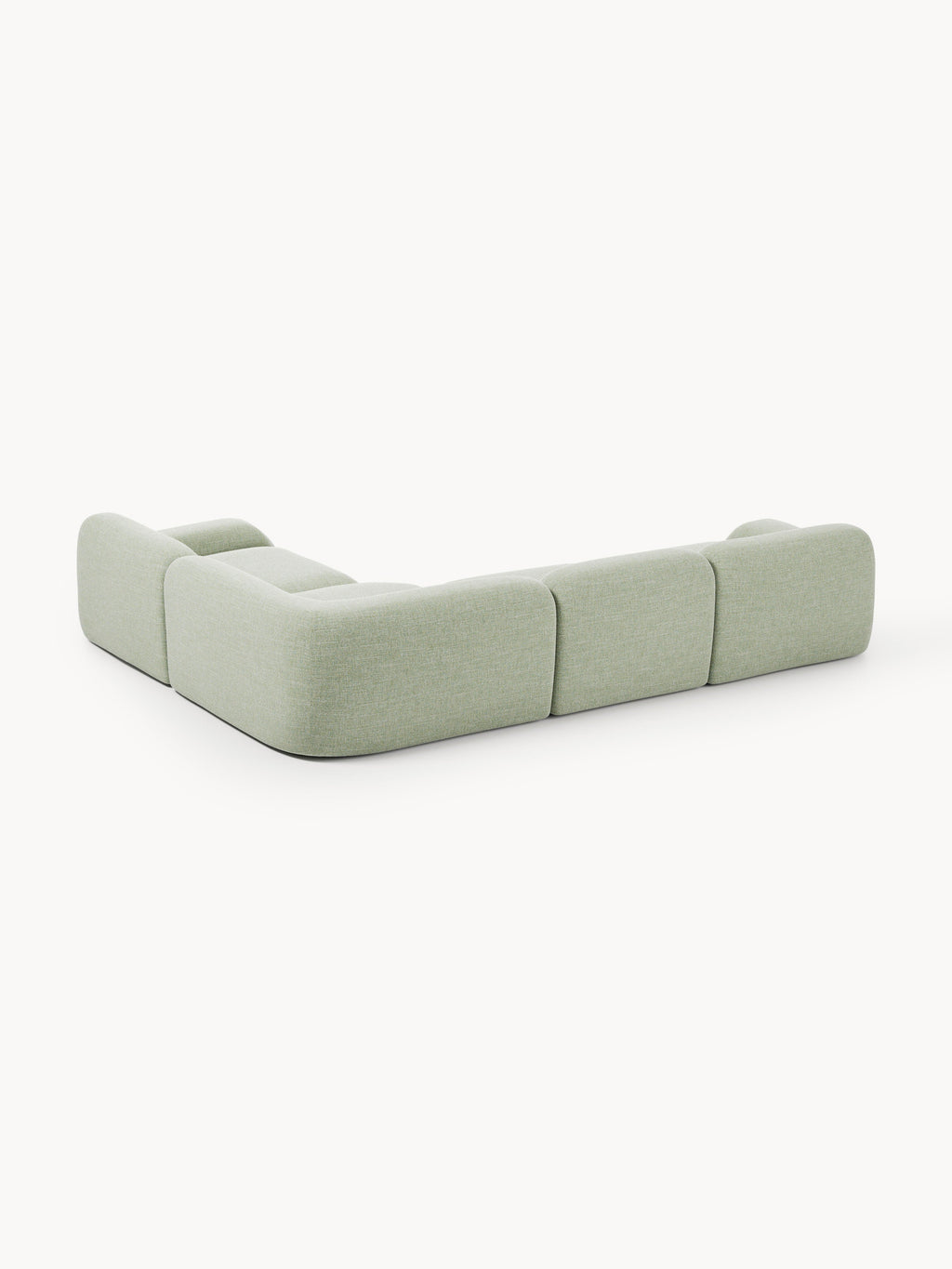 Wolke Modular Bouclé Corner Sofa (4-seater)