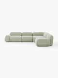 Gallery image 1 - Modular Bouclé Corner Sofa Wolke (4-seater)