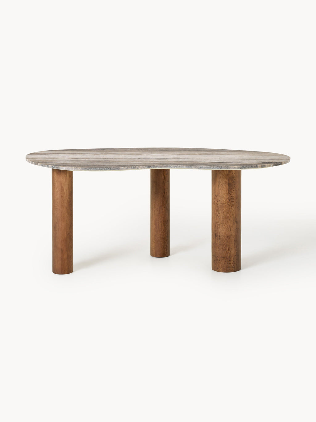 Naruto Organic-Shaped Marble Dining Table, in various sizes