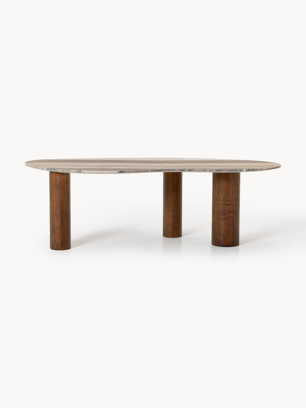 Naruto Organic-Shaped Marble Dining Table, in various sizes