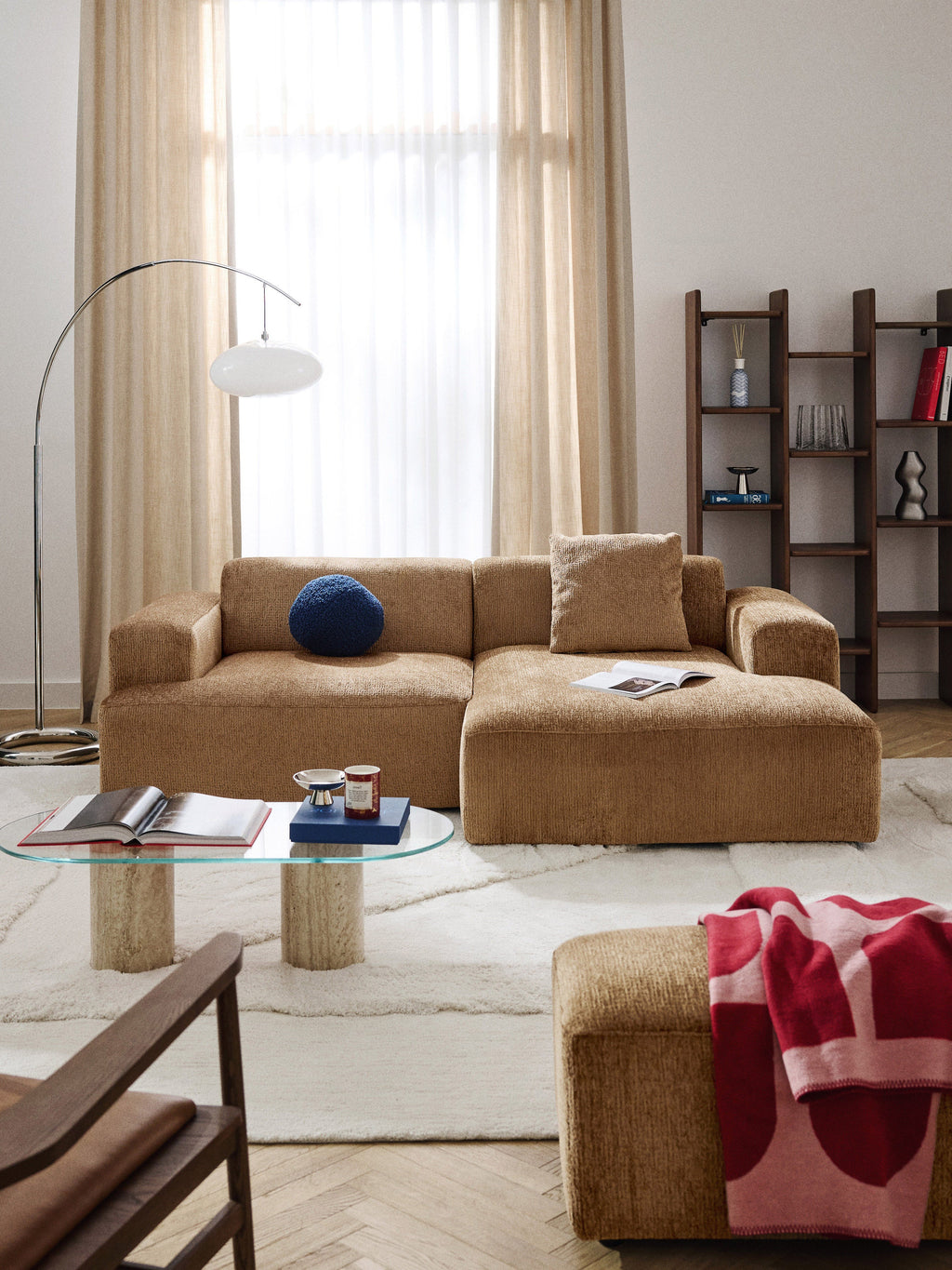 Melva Corner Sofa (3-seater)