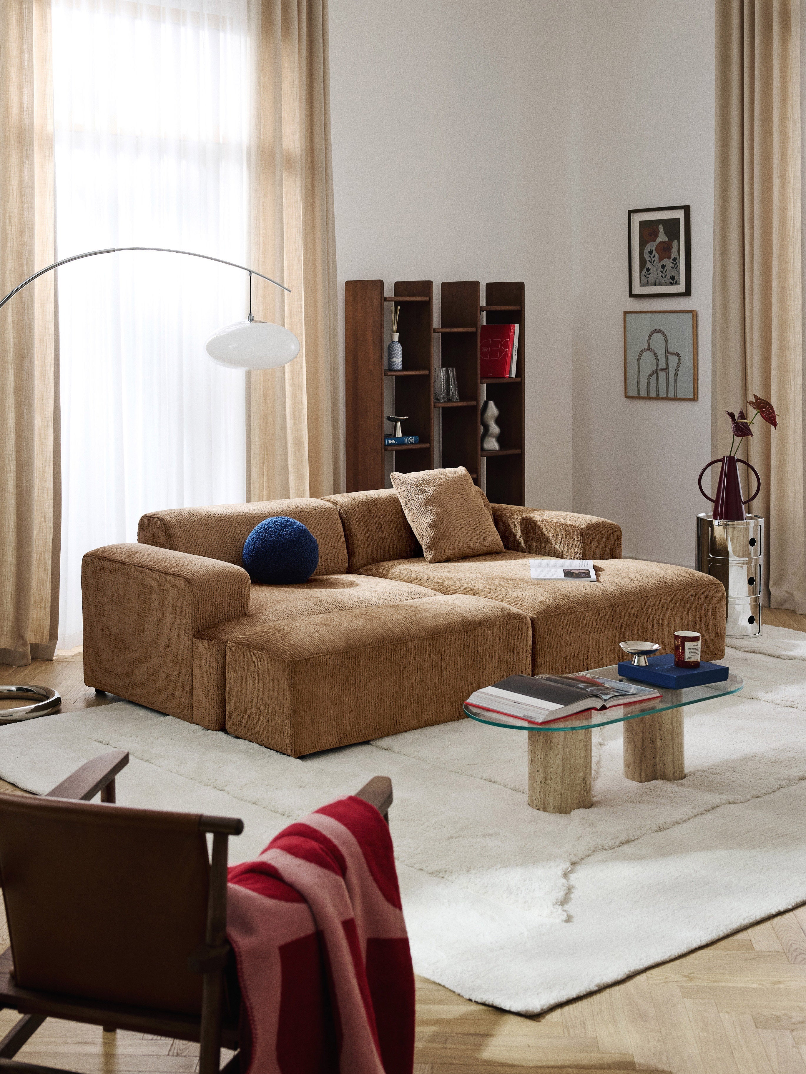 Melva Corner Sofa (3-seater)