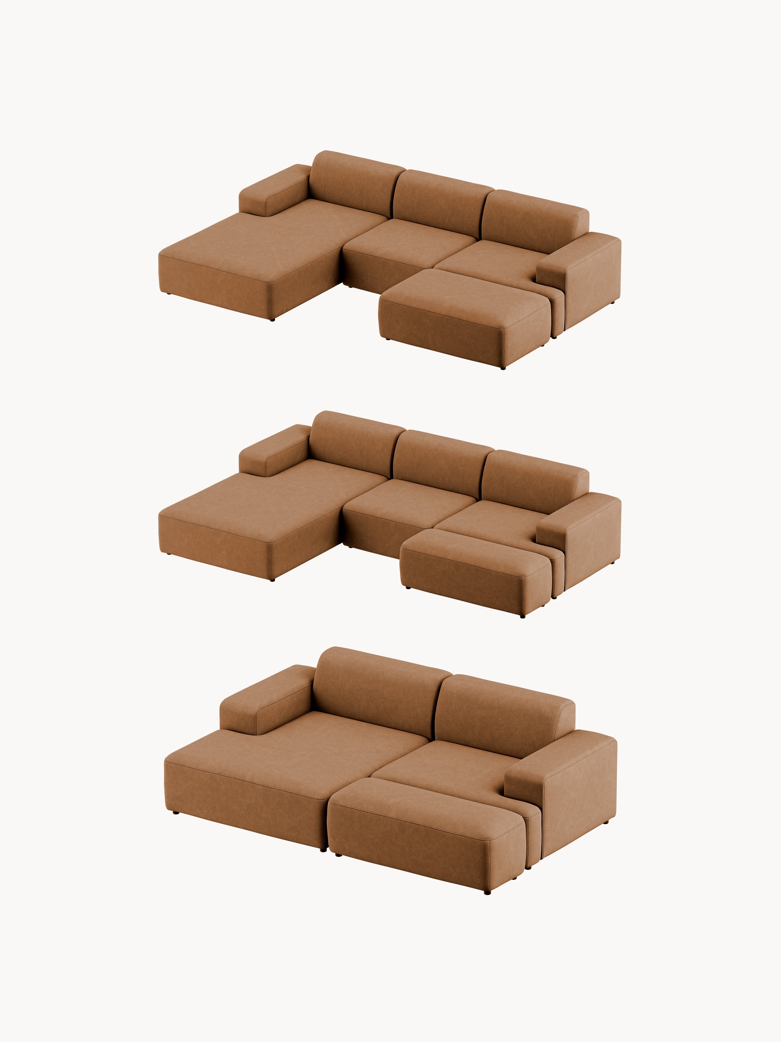 Melva Corner Sofa (3-seater)