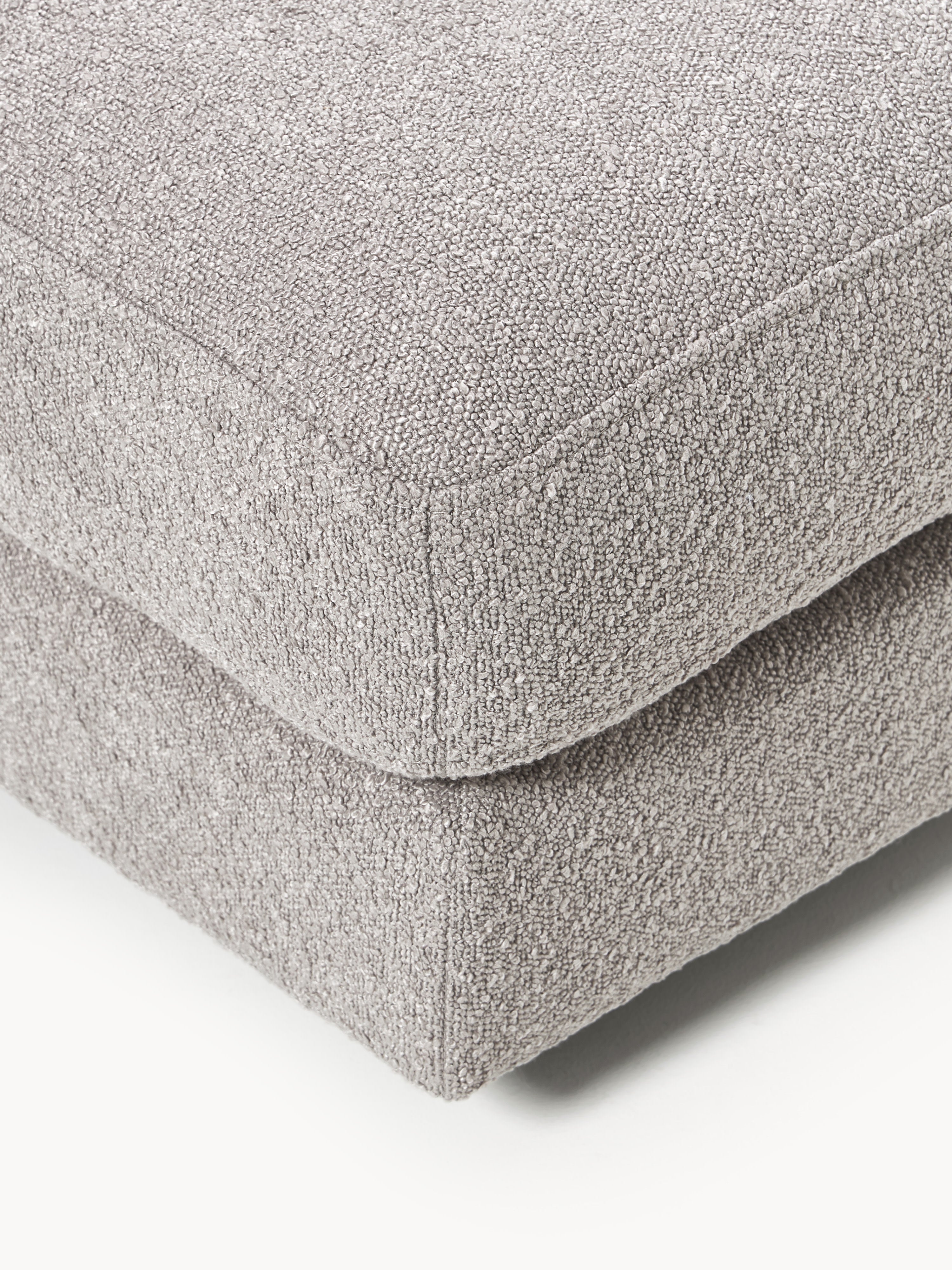 Tribeca Bouclé Ottoman