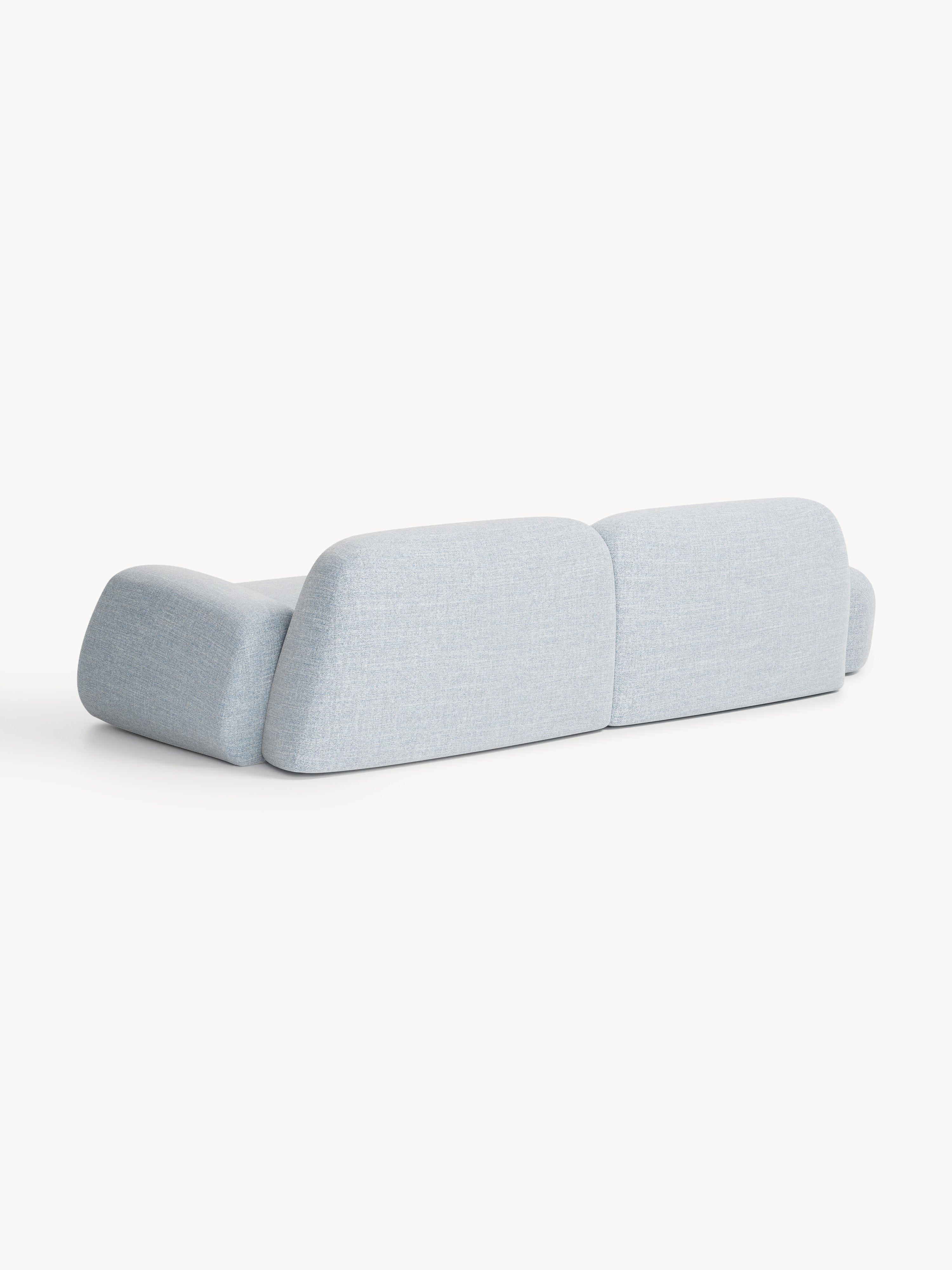 Wolke Modular Bouclé Chaise (3-seater)