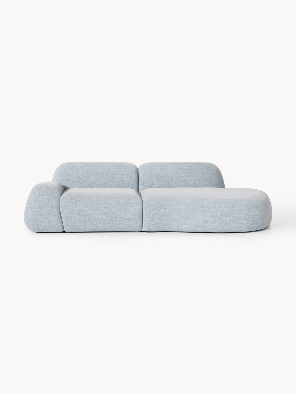 Wolke Modular Bouclé Chaise (3-seater)