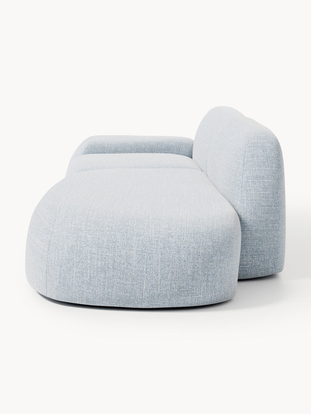 Wolke Modular Bouclé Chaise (3-seater)