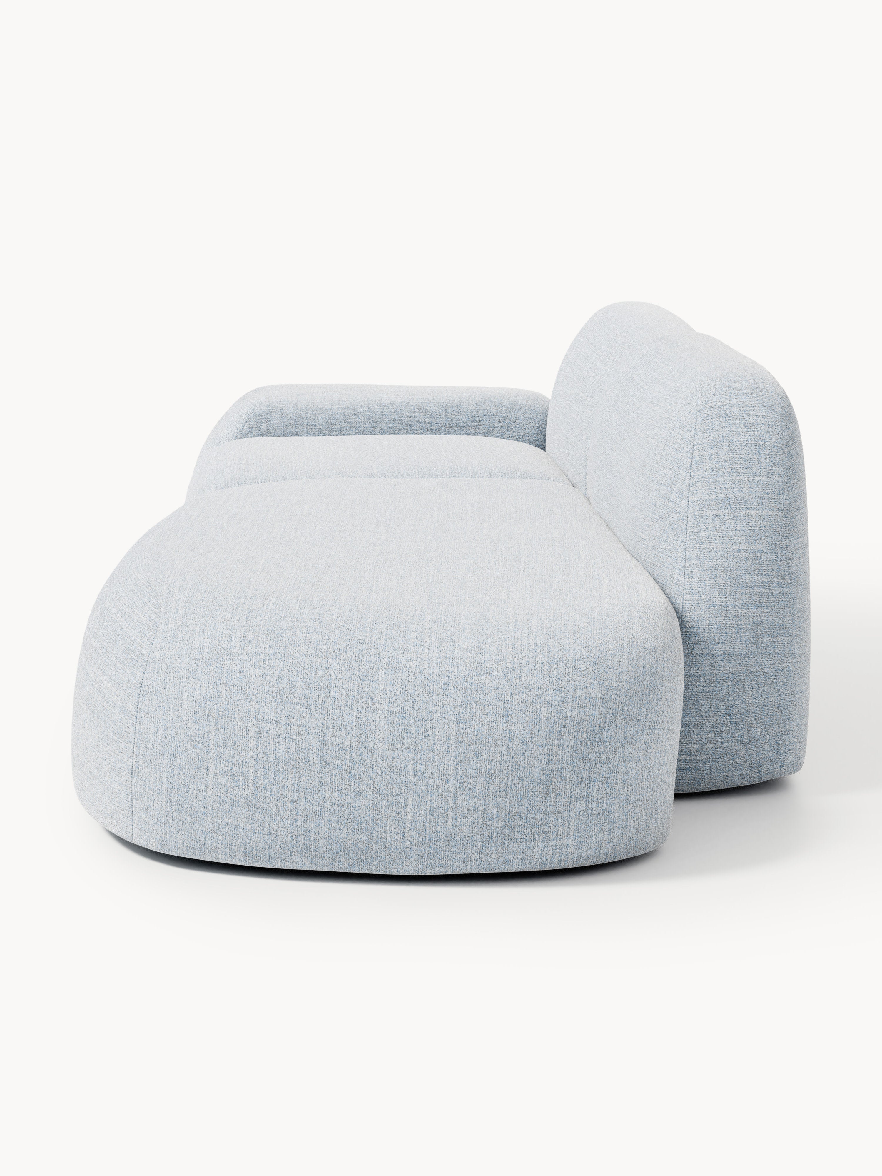 Wolke Modular Bouclé Chaise (3-seater)