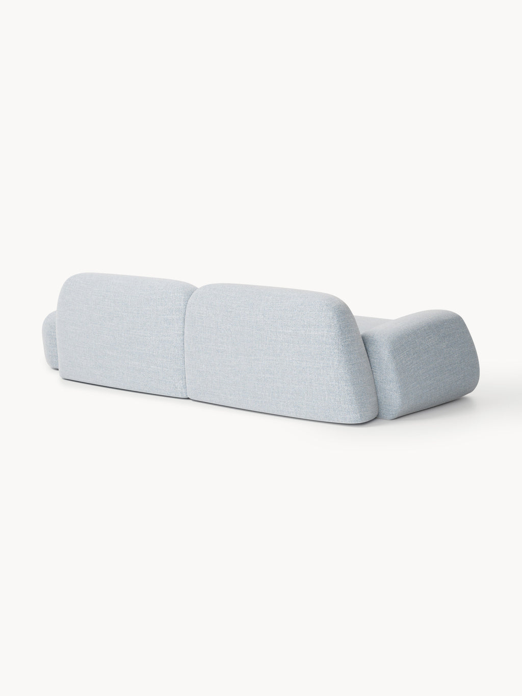 Wolke Modular Bouclé Chaise (3-seater)