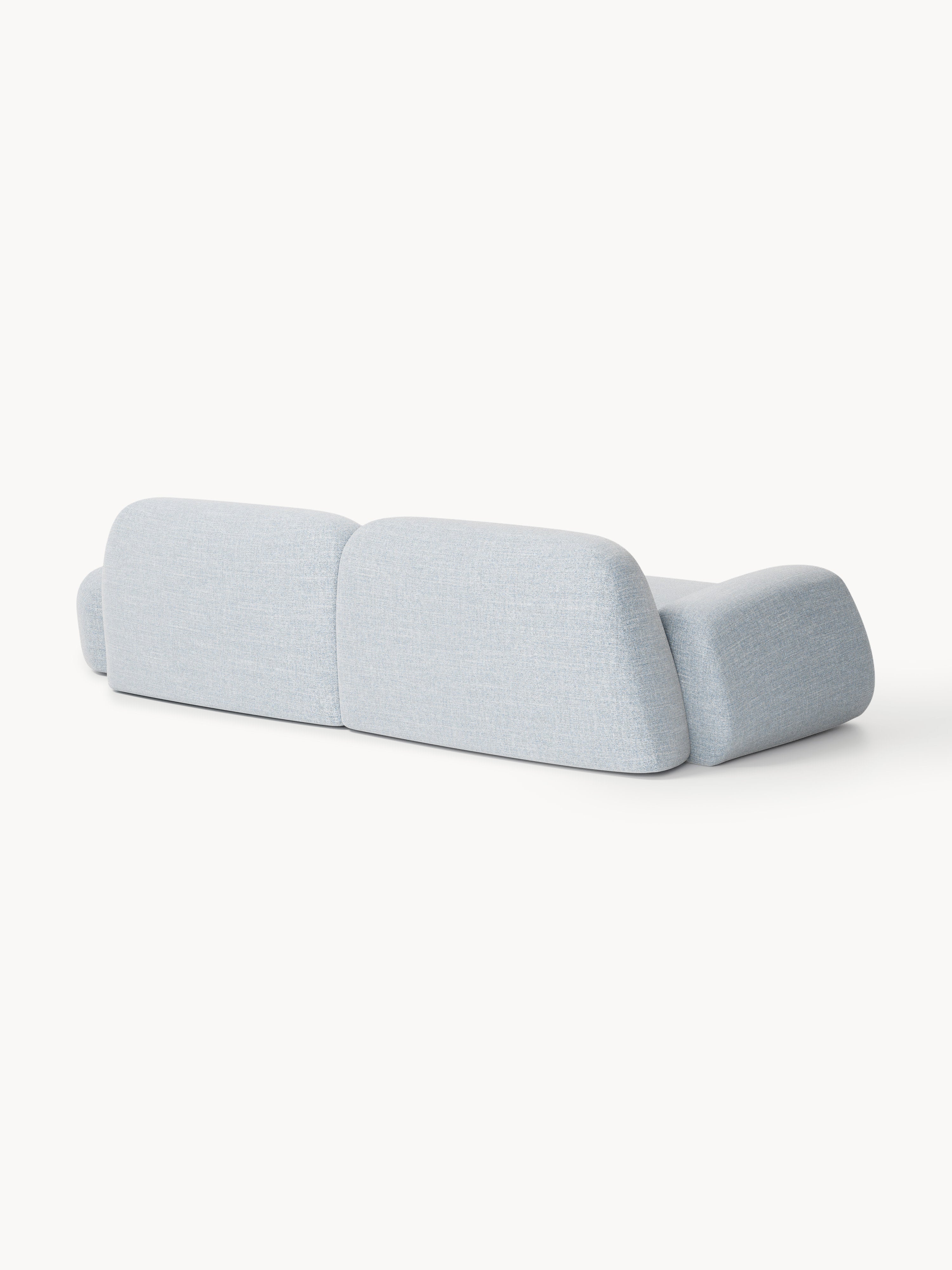 Wolke Modular Bouclé Chaise (3-seater)
