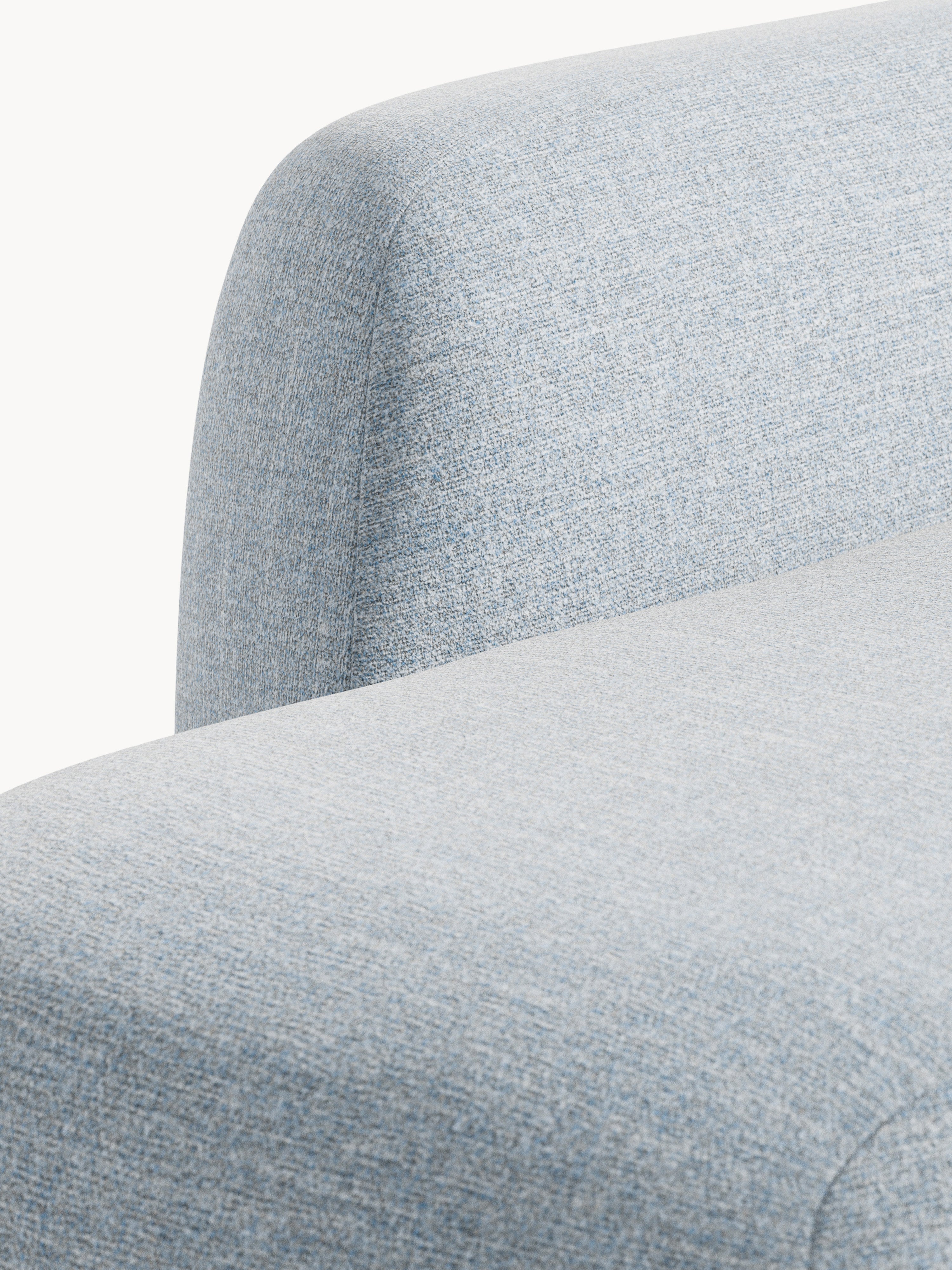 Wolke Modular Bouclé Chaise (3-seater)