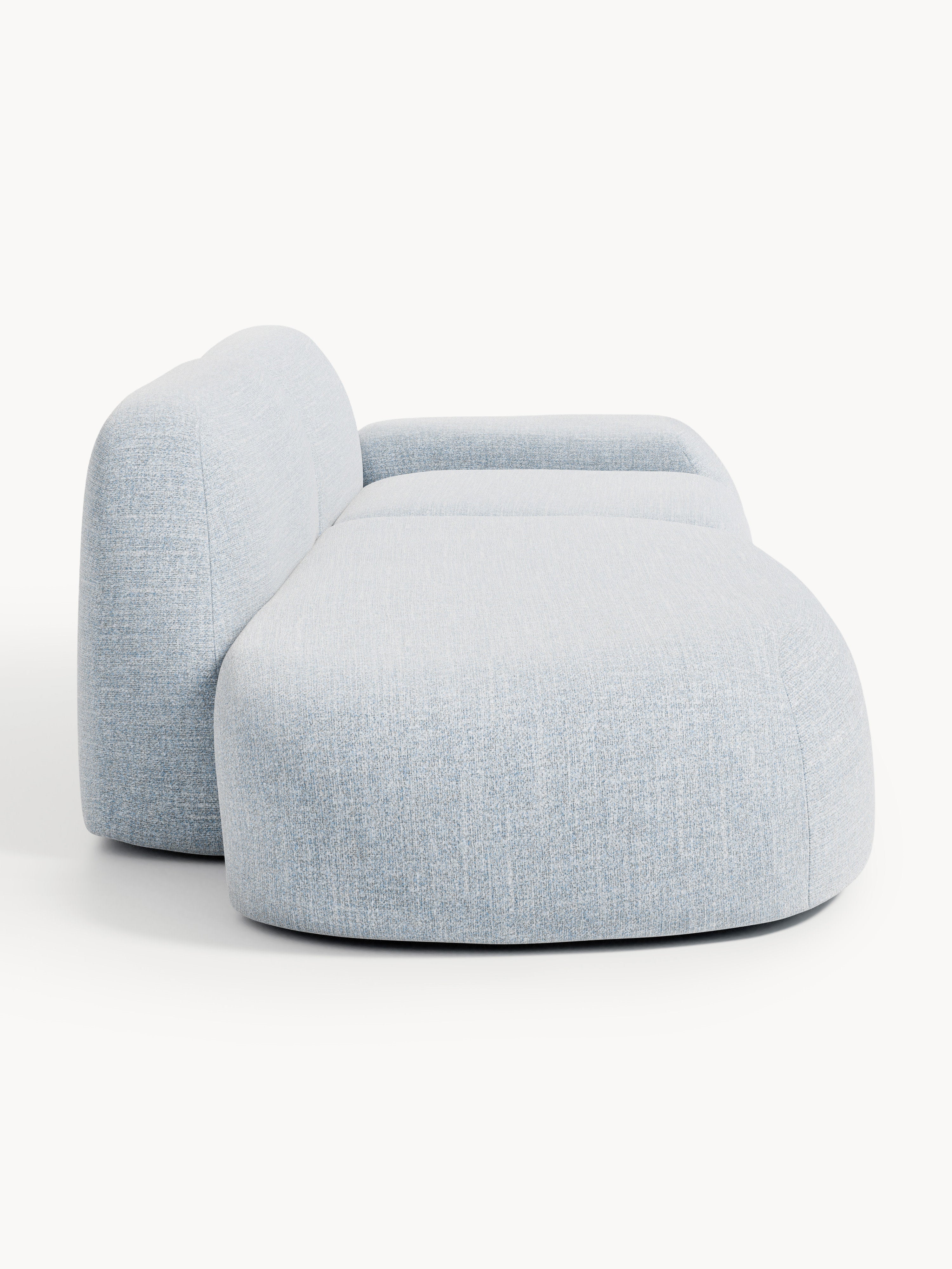 Wolke Modular Bouclé Chaise (3-seater)