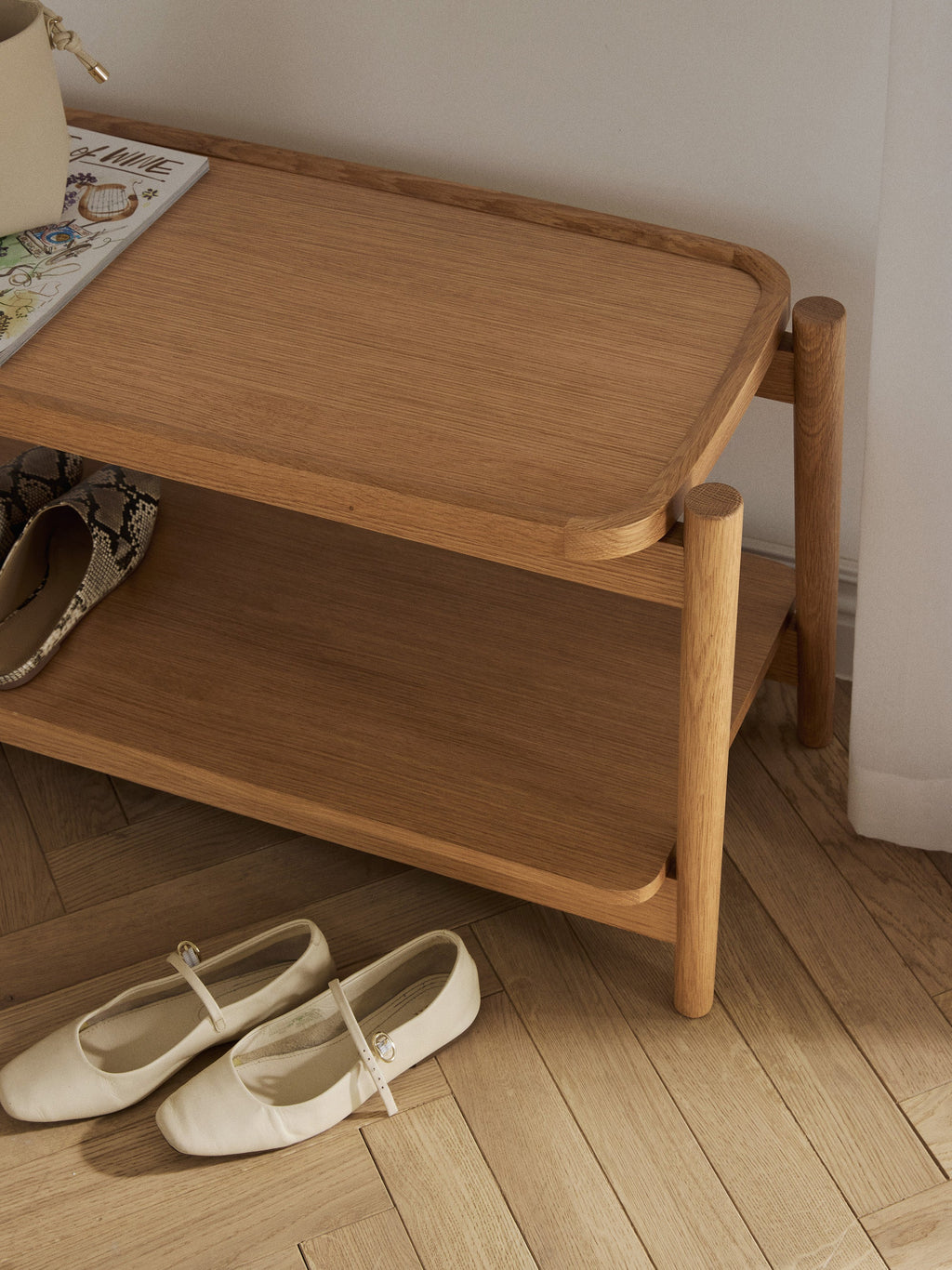 Libby Wooden Shoe Rack