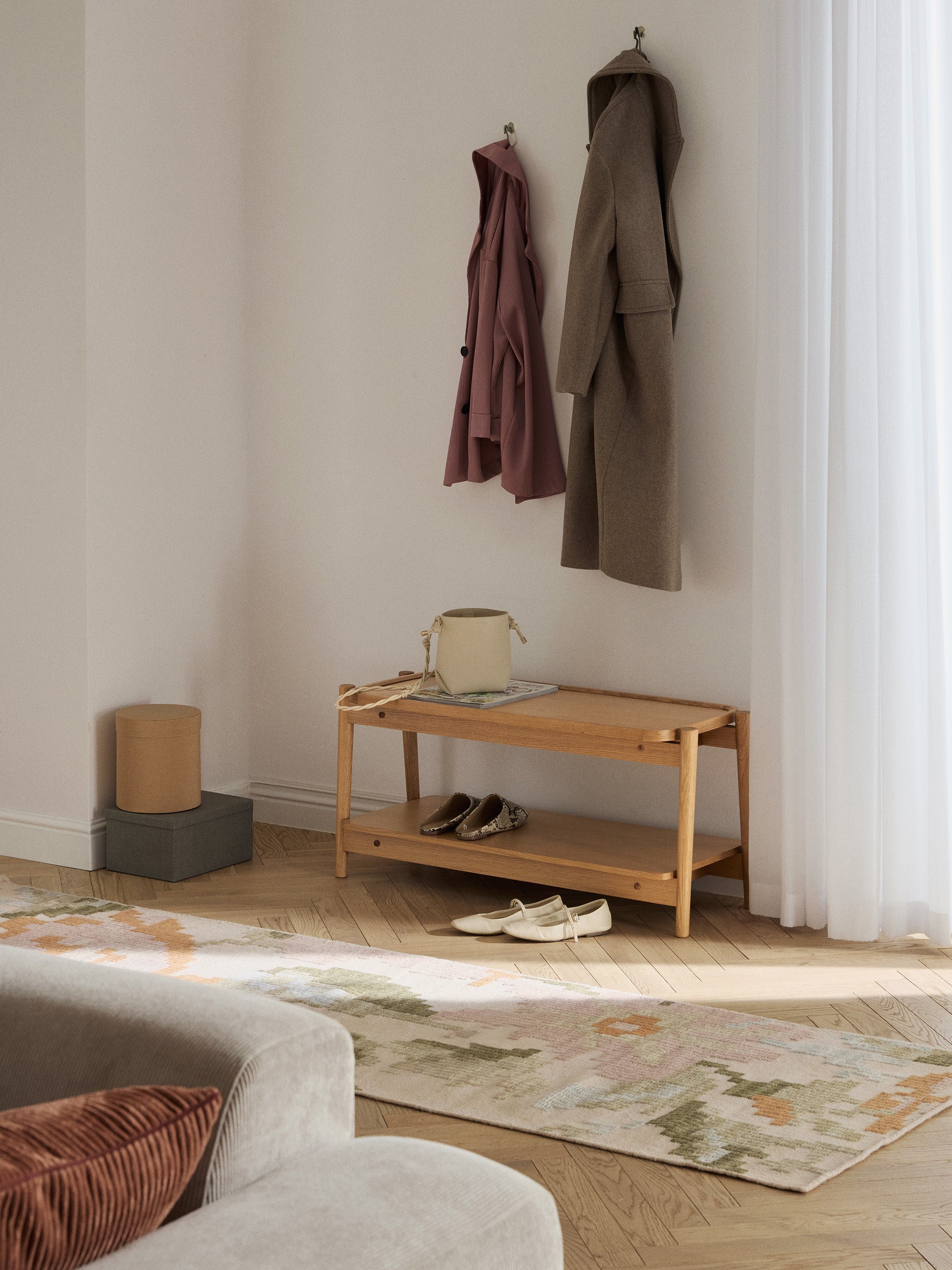 Libby Wooden Shoe Rack