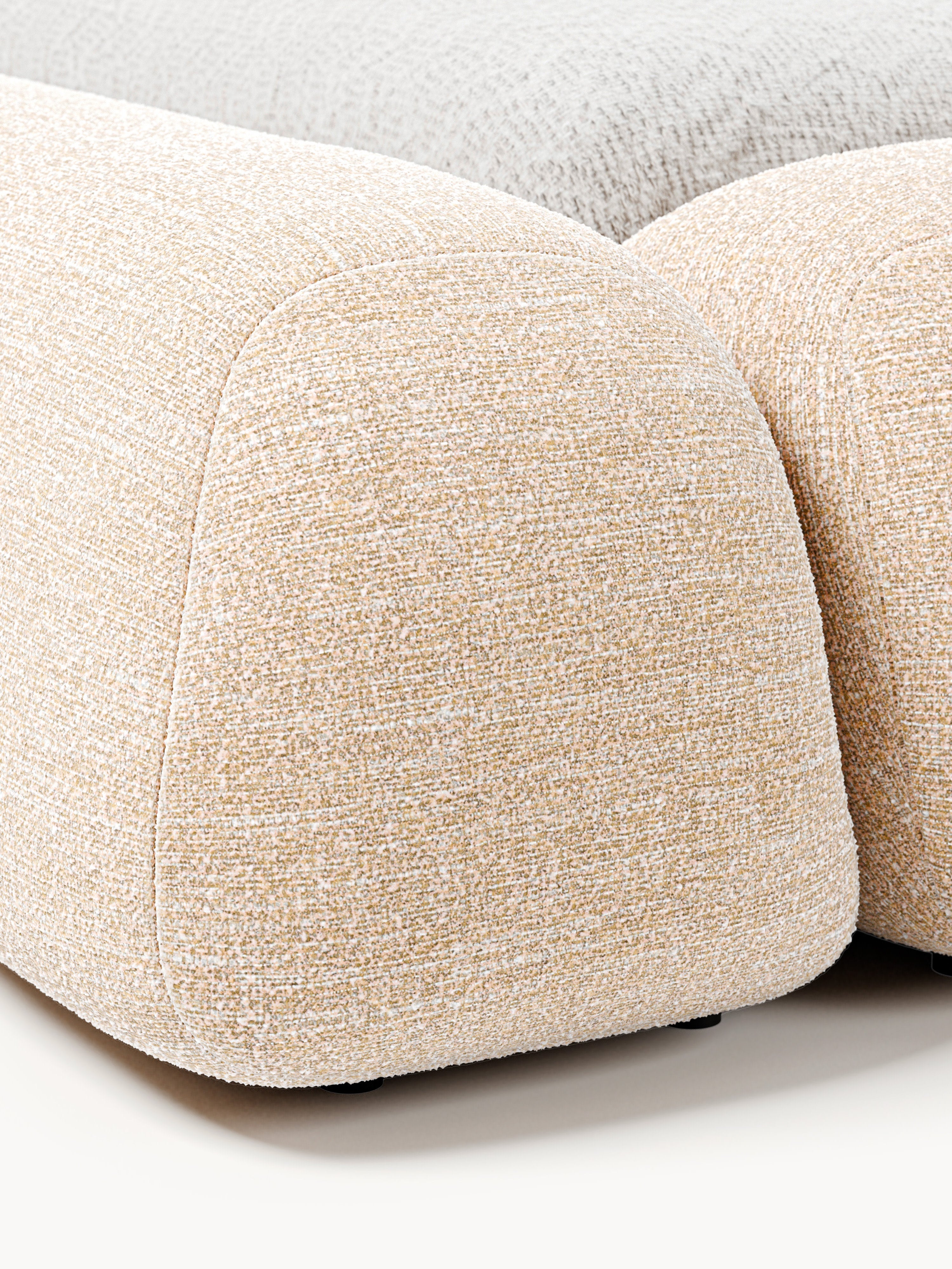 Wolke Upholstered Bouclé Bed