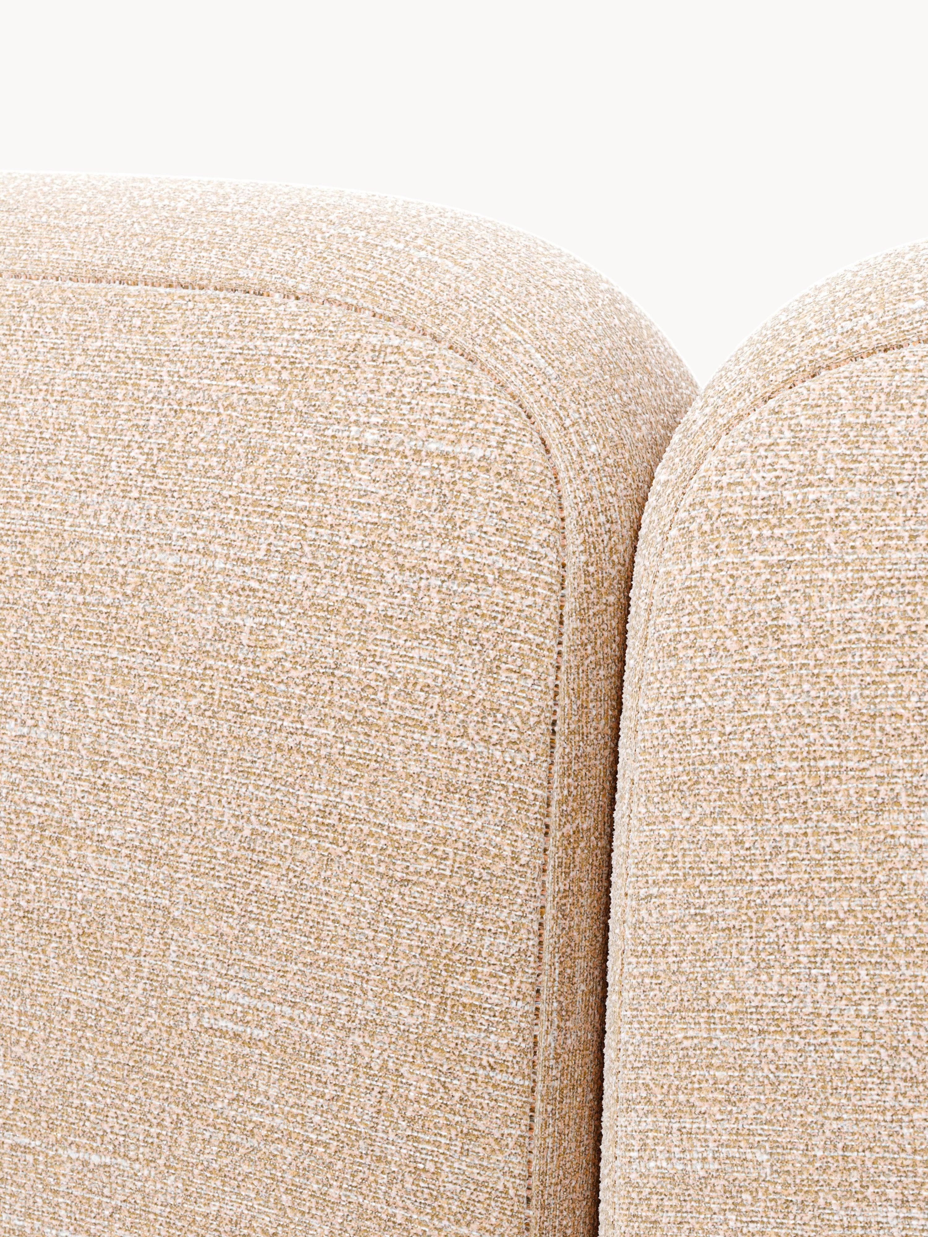 Wolke Upholstered Bouclé Bed