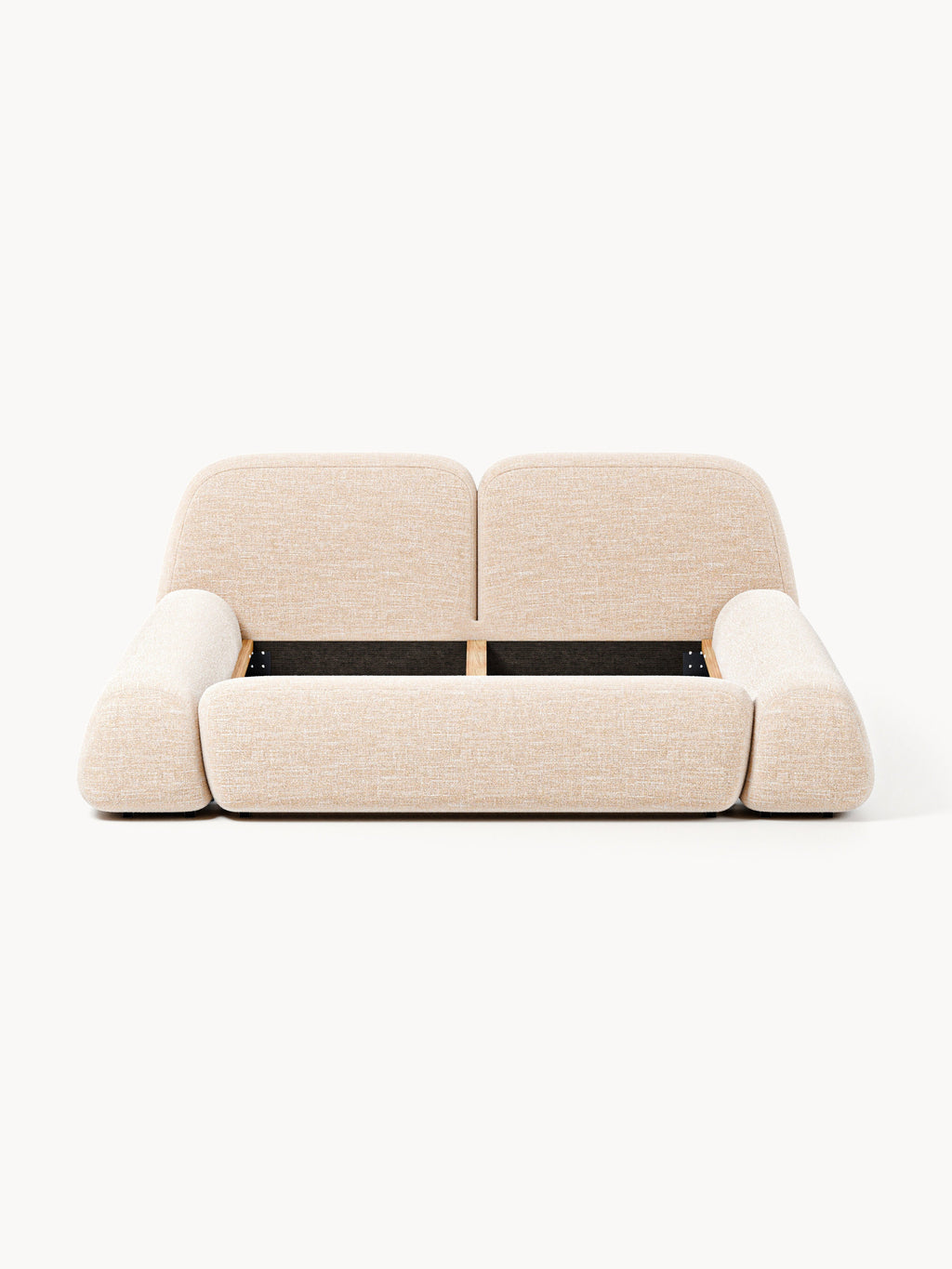 Wolke Upholstered Bouclé Bed