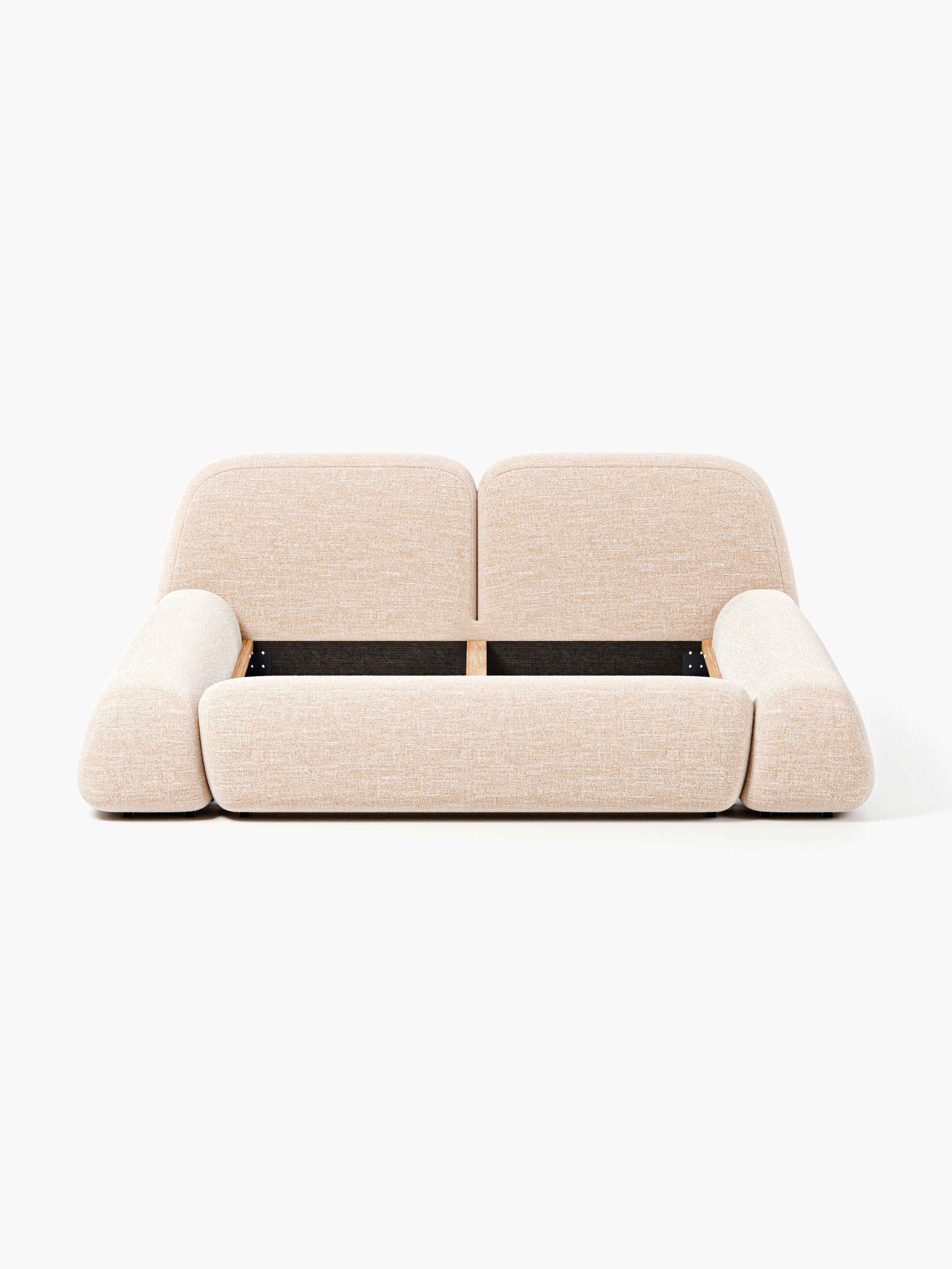 Wolke Upholstered Bouclé Bed