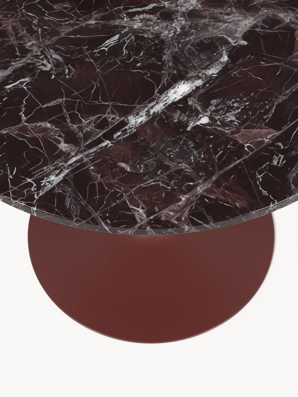 Miley Round Marble Dining Table, Ø 90 cm