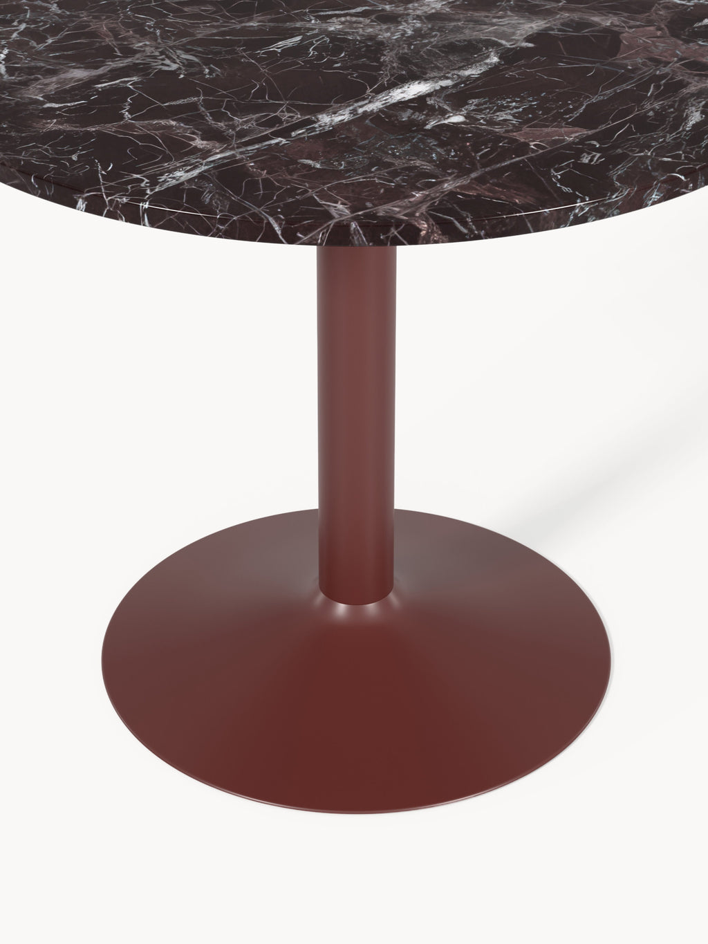 Miley Round Marble Dining Table, Ø 90 cm