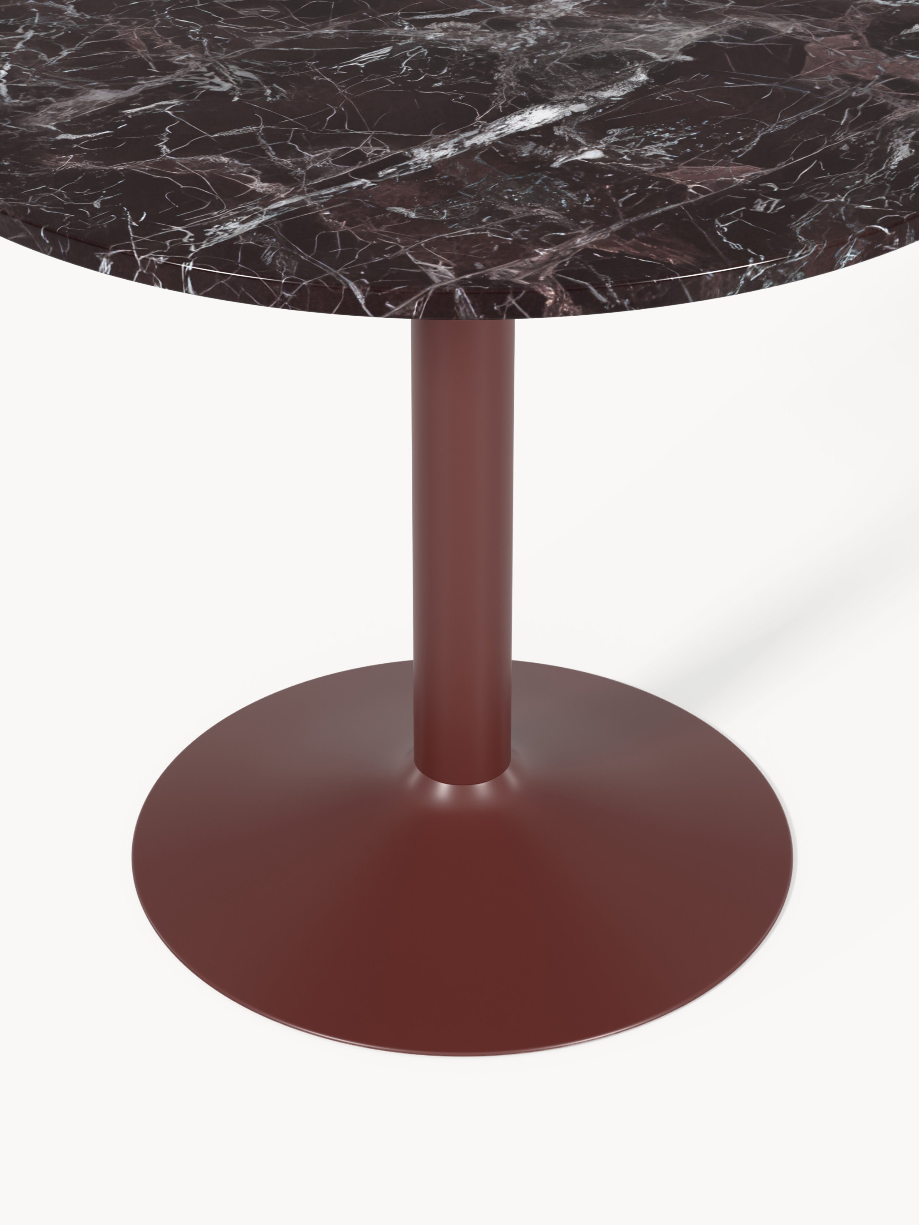 Miley Round Marble Dining Table, Ø 90 cm
