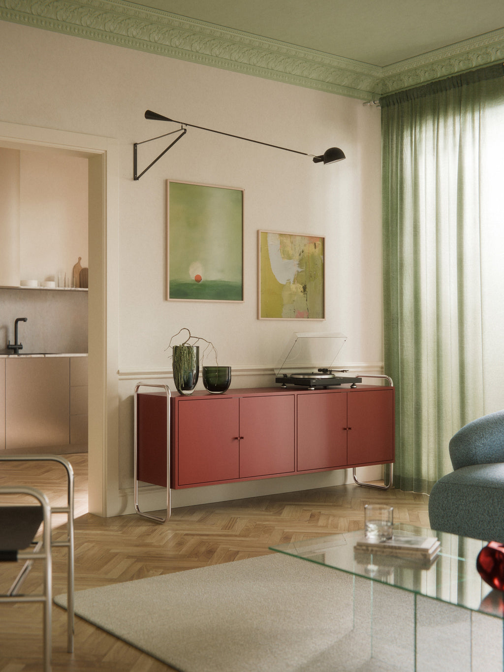 Robyn Metal Sideboard