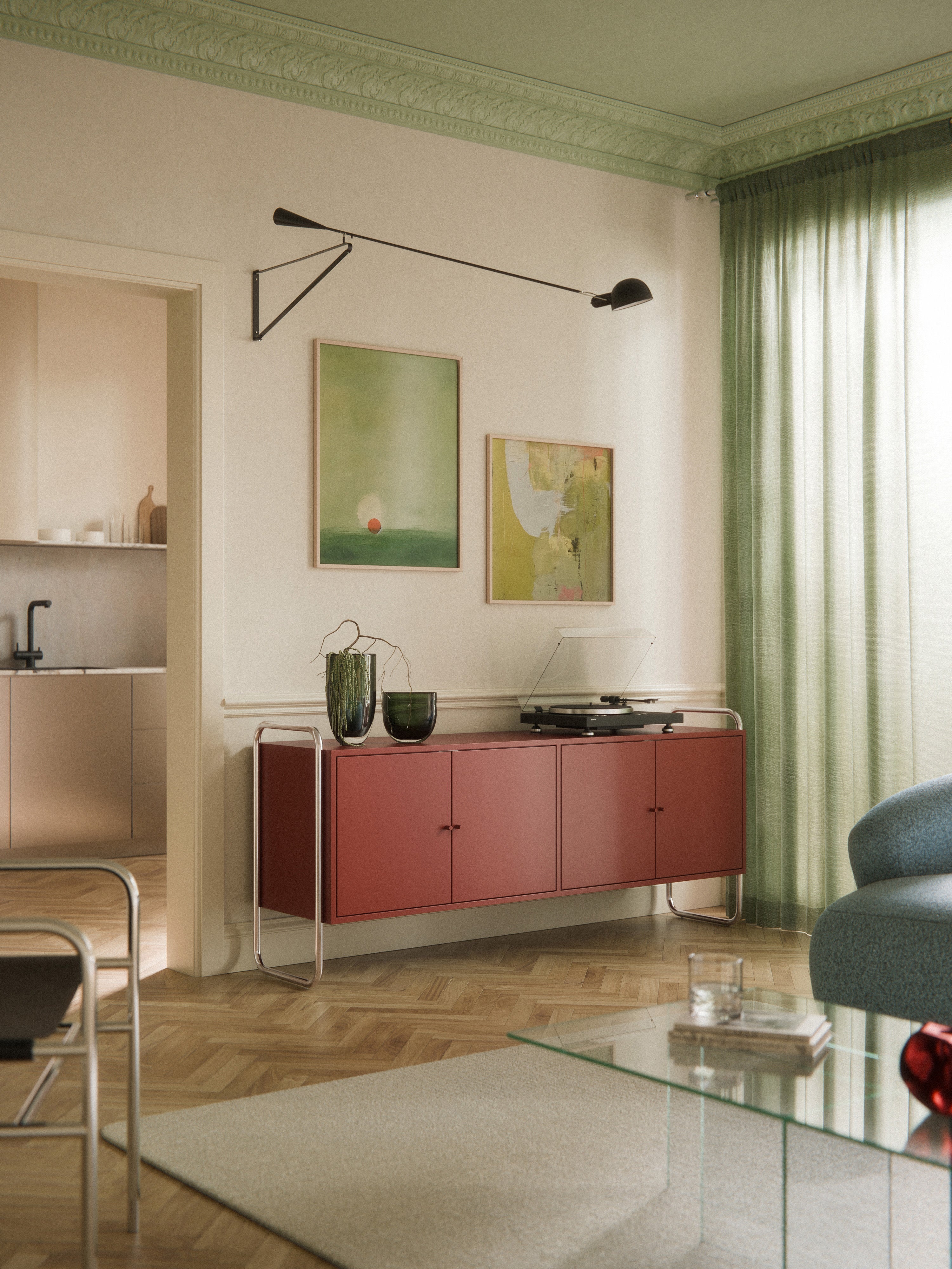 Robyn Metal Sideboard