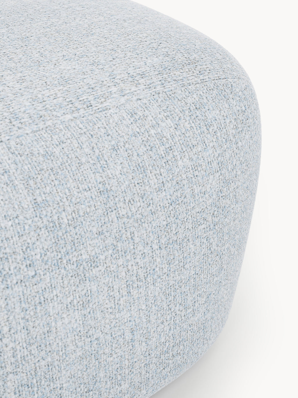 Wolke Large Bouclé Ottoman
