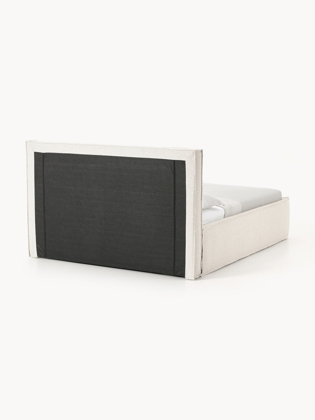 Dream Upholstered Bouclé Bed with Storage