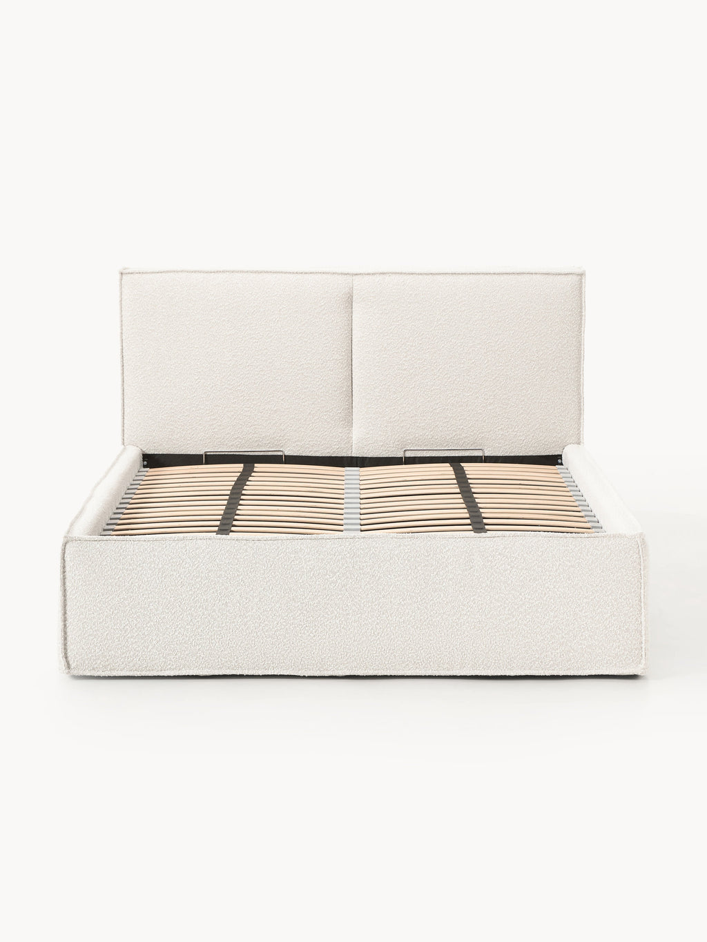 Dream Upholstered Bouclé Bed with Storage