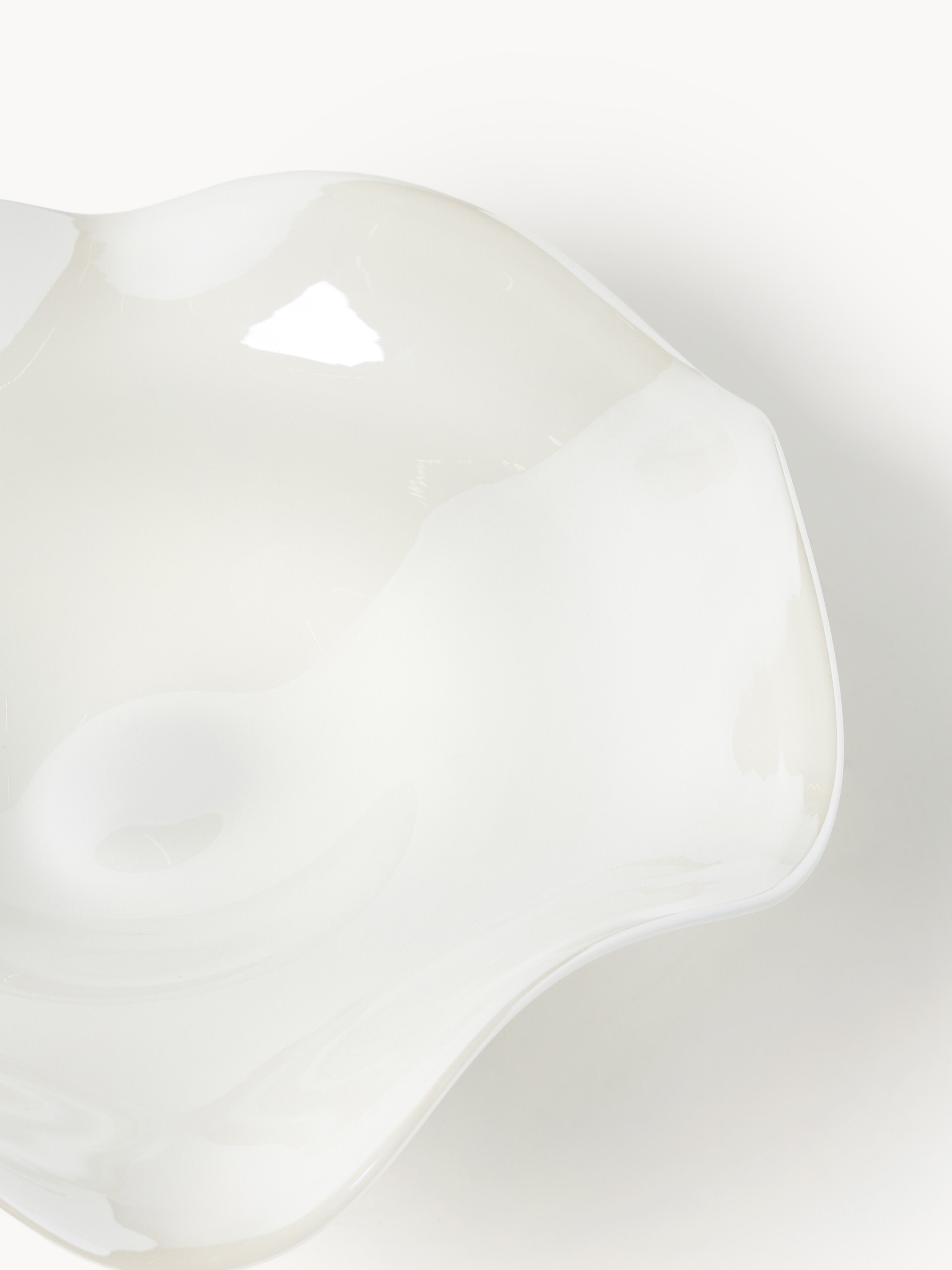 Ona Handmade Glass Decorative Bowl, W 32 cm