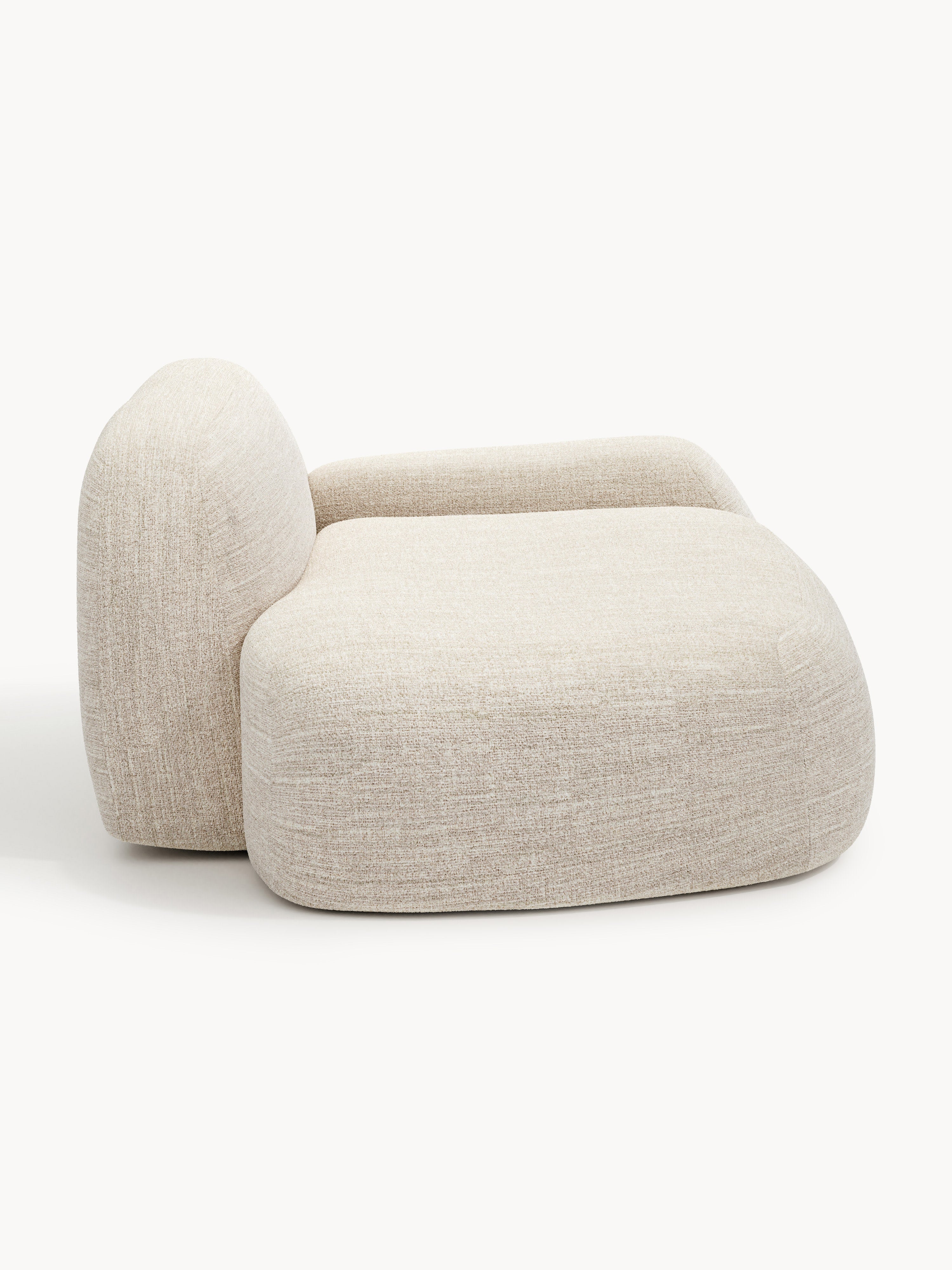 Wolke Bouclé Sofa (2-seater) with Chaise End